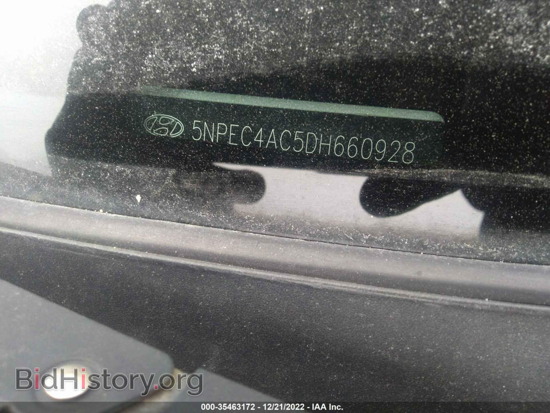 2013 HYUNDAI SONATA - VIN: 5NPEC4AC5DH660928 - Фото 9