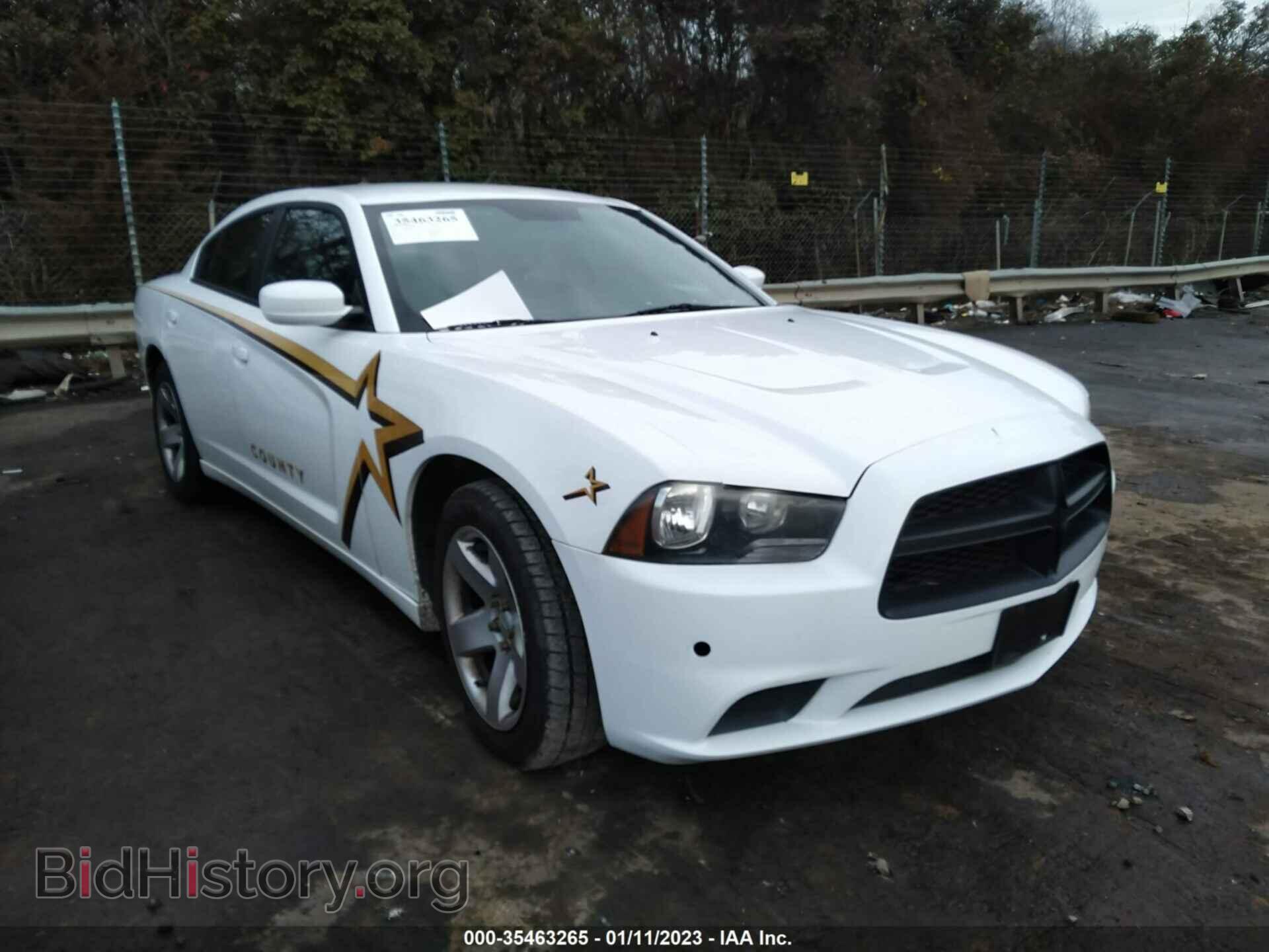 Photo 2C3CDXAT5DH547838 - DODGE CHARGER 2013