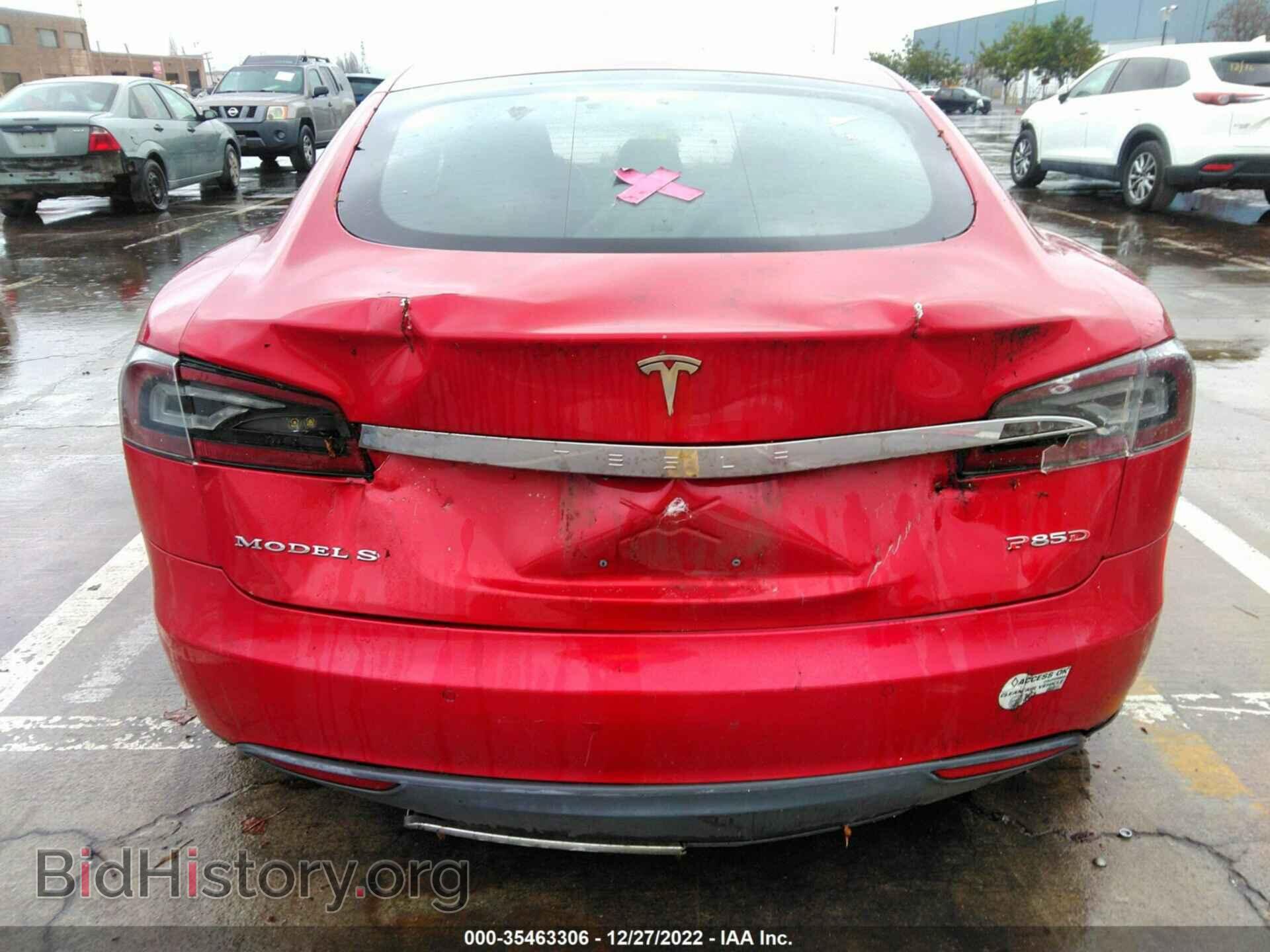 2014 TESLA MODEL S - VIN: 5YJSA1H24EFP68140 - Фото 6