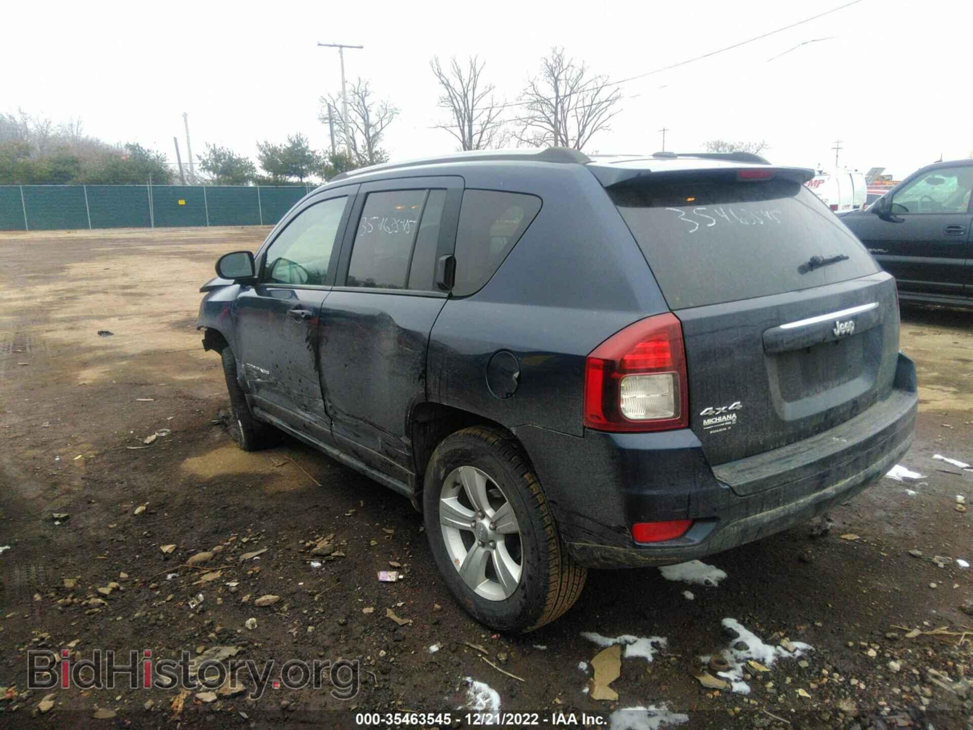 2016 JEEP COMPASS - VIN: 1C4NJDBB0GD614316 - Фото 3