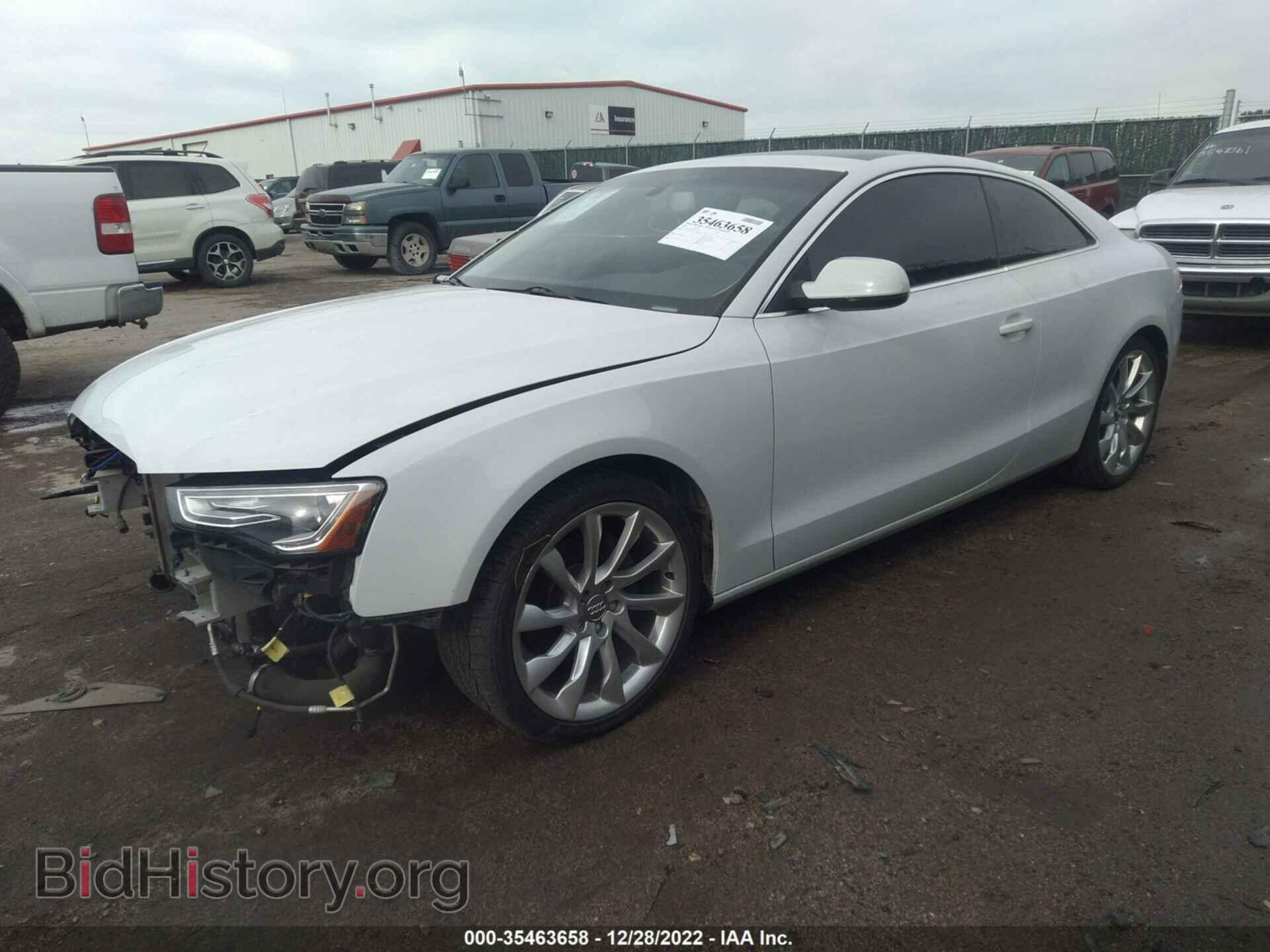 2013 AUDI A5 - VIN: WAULFAFR9DA044759 - Photo 2