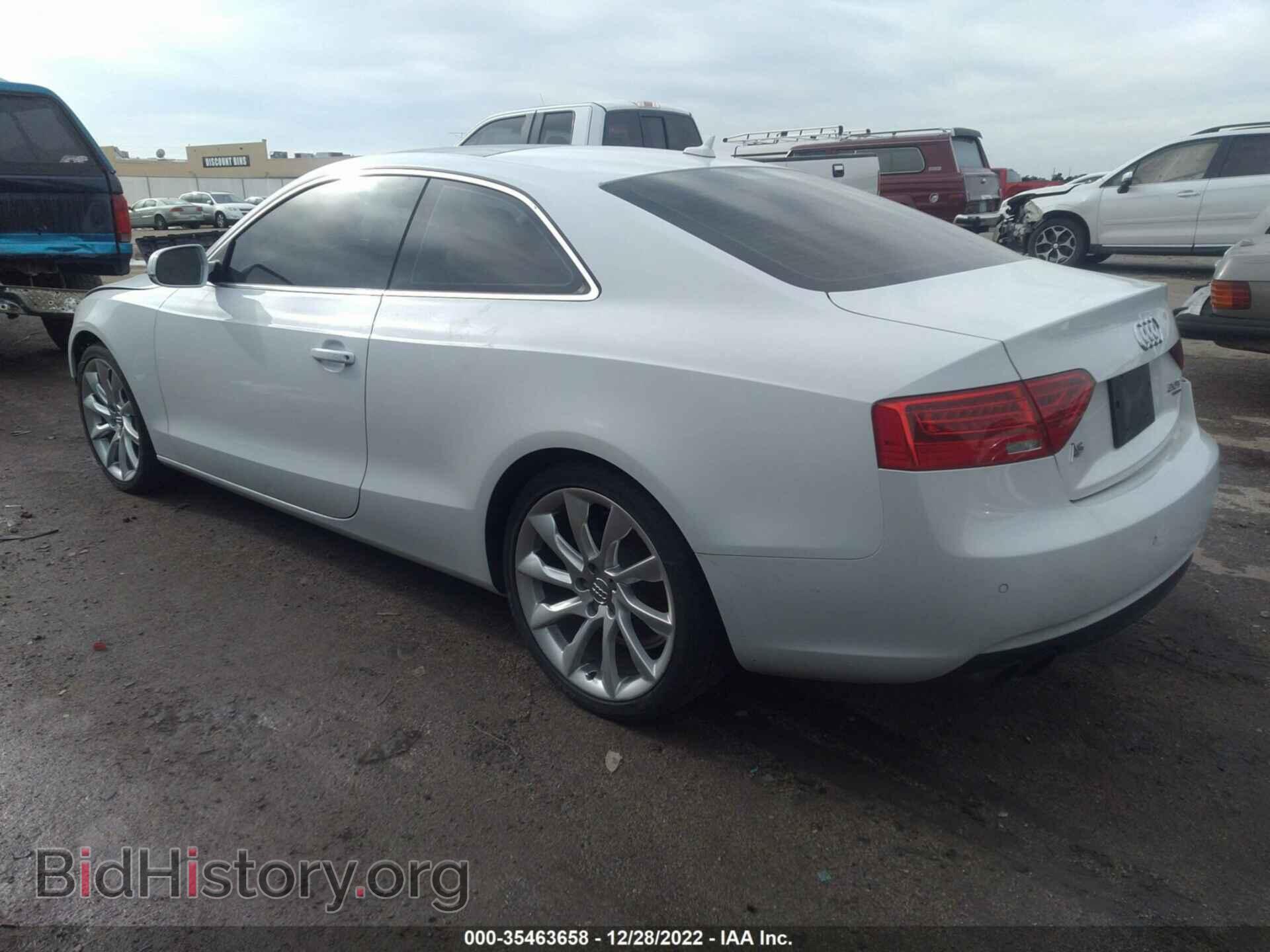 2013 AUDI A5 - VIN: WAULFAFR9DA044759 - Photo 3