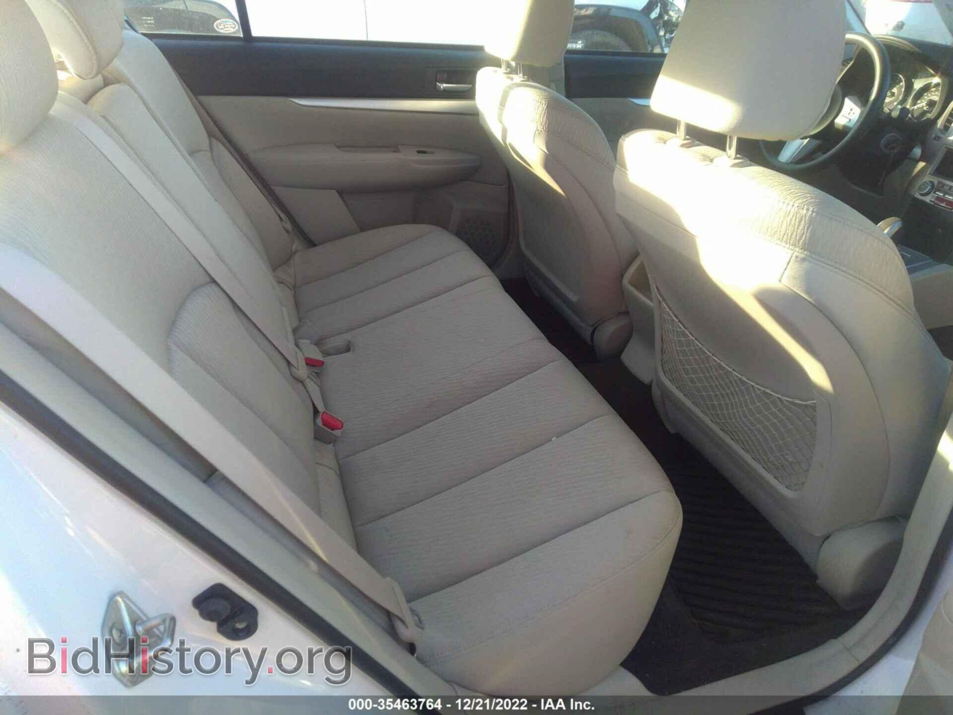 2011 SUBARU LEGACY - VIN: 4S3BMBA60B3264199 - Фото 8
