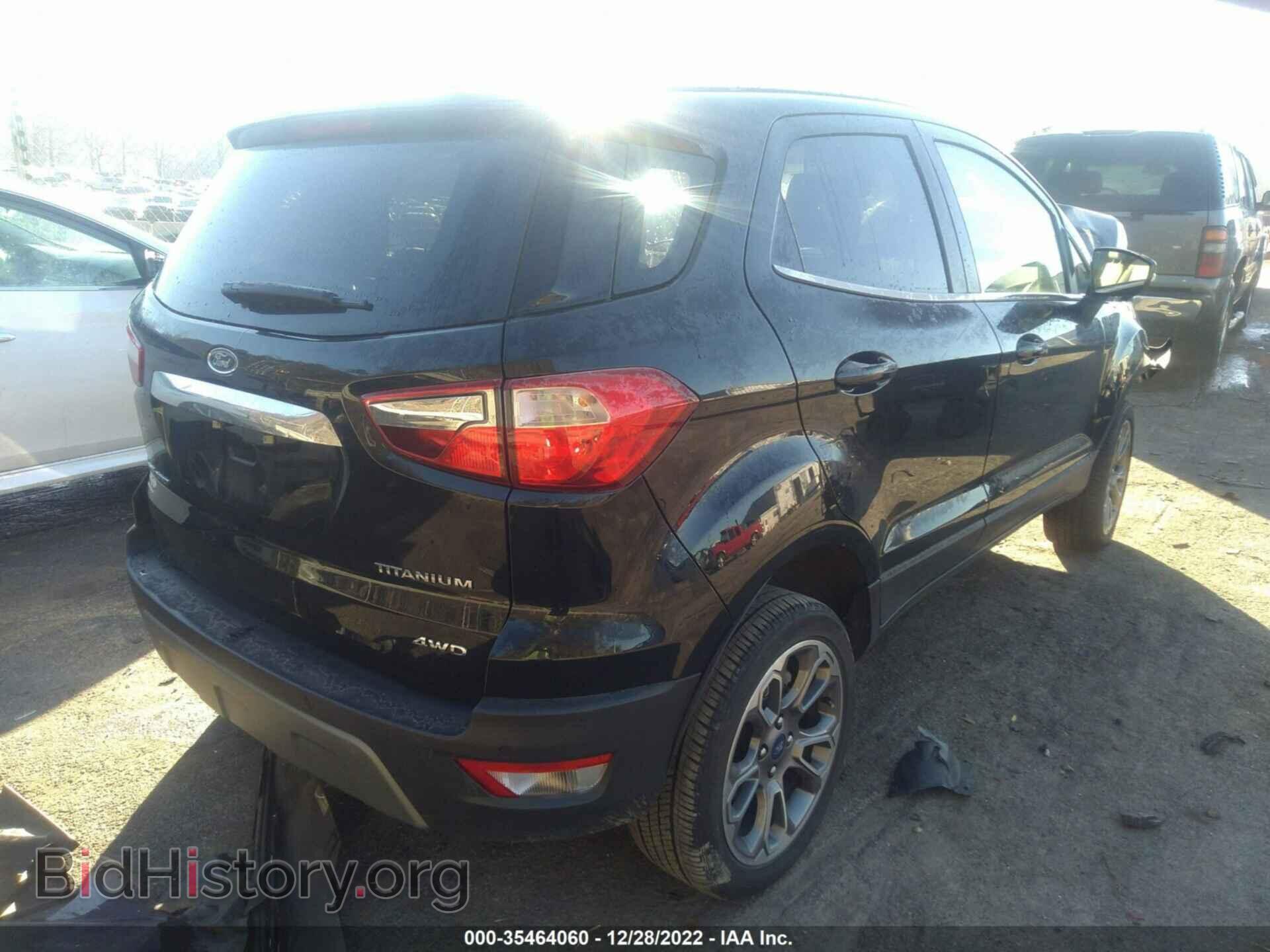 2020 FORD ECOSPORT - VIN: MAJ6S3KLXLC364691 - Фото 4