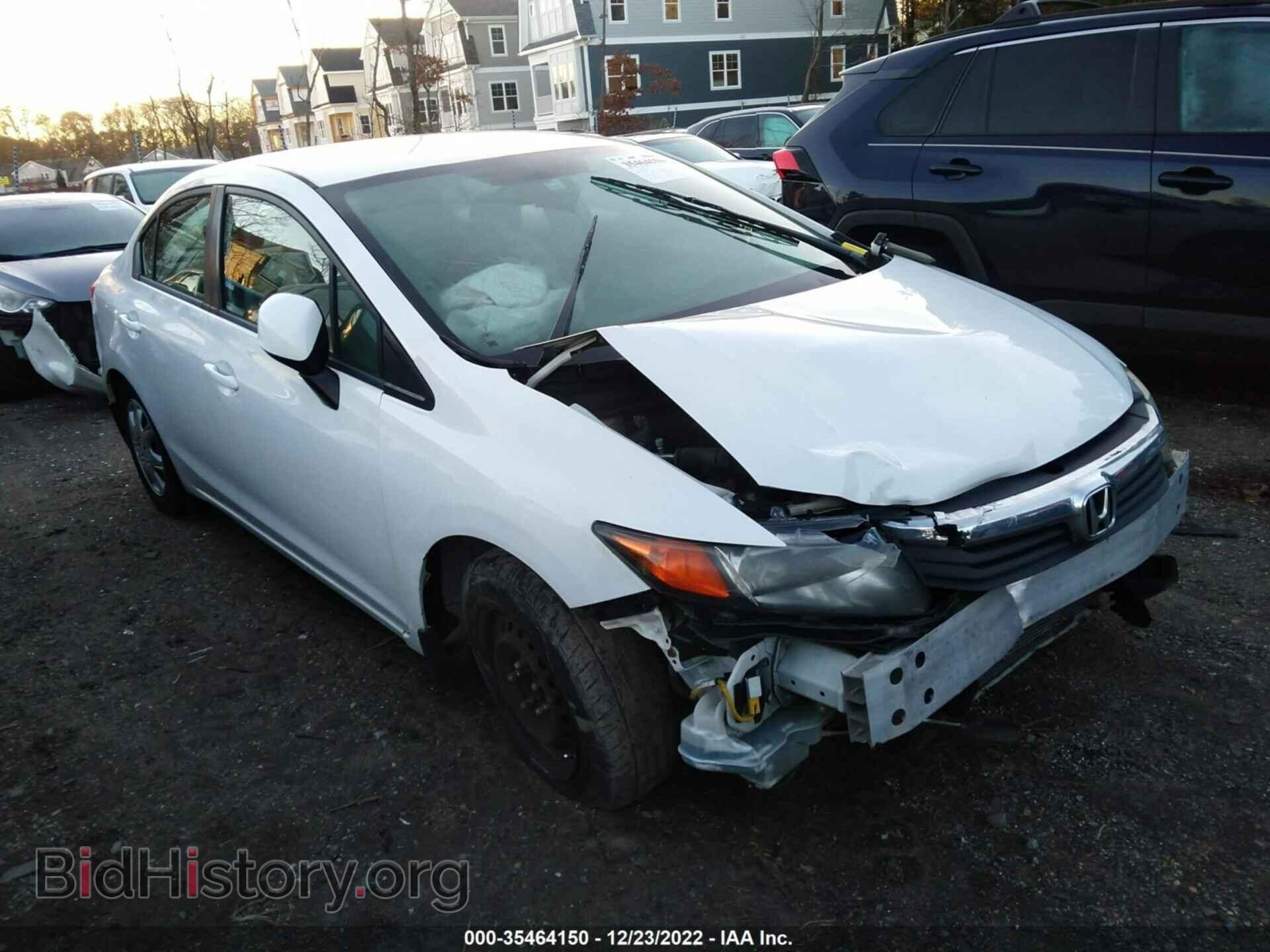 Фотография 2HGFB2F53CH611032 - HONDA CIVIC SDN 2012