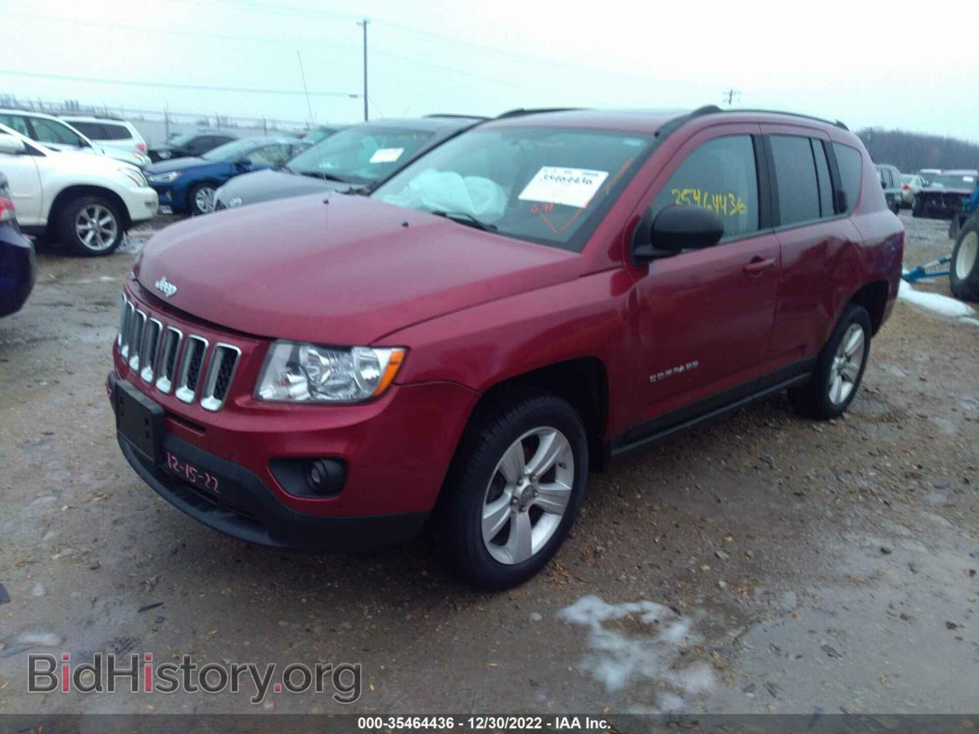 2012 JEEP COMPASS - VIN: 1C4NJDEB6CD567931 - Фото 2