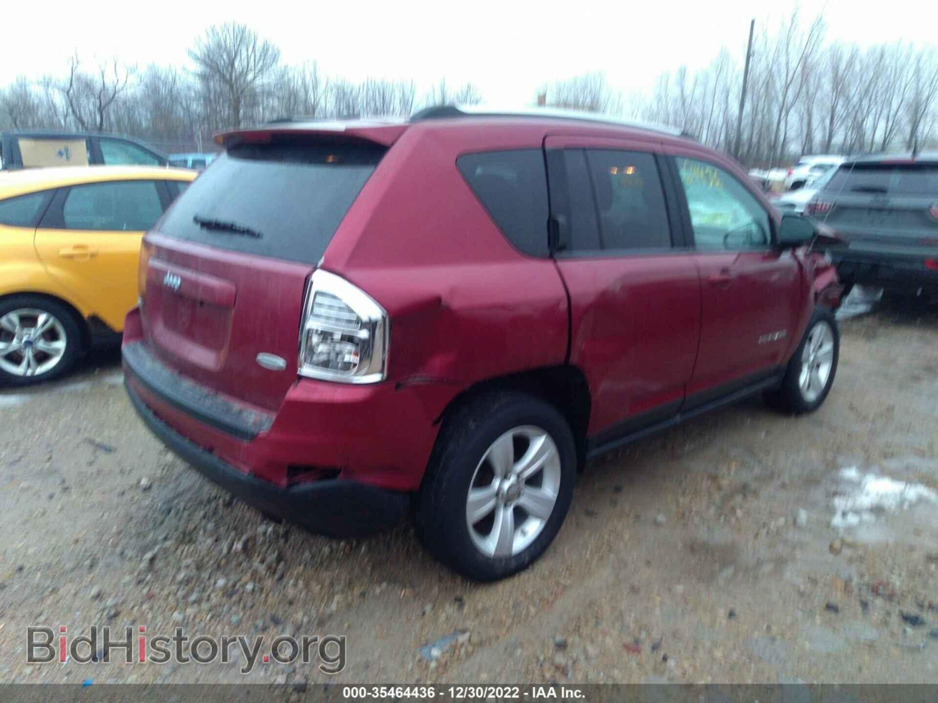 2012 JEEP COMPASS - VIN: 1C4NJDEB6CD567931 - Фото 4