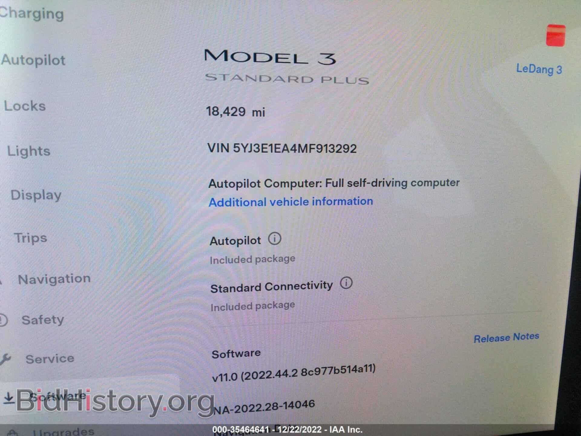 2021 TESLA MODEL 3 - VIN: 5YJ3E1EA4MF913292 - Photo 7