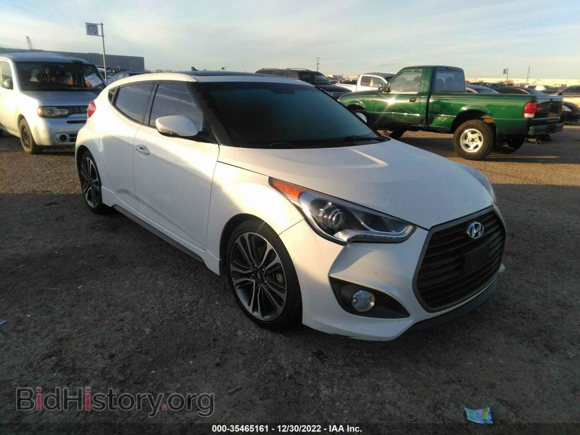 Photo KMHTC6AE2GU276020 - HYUNDAI VELOSTER 2016