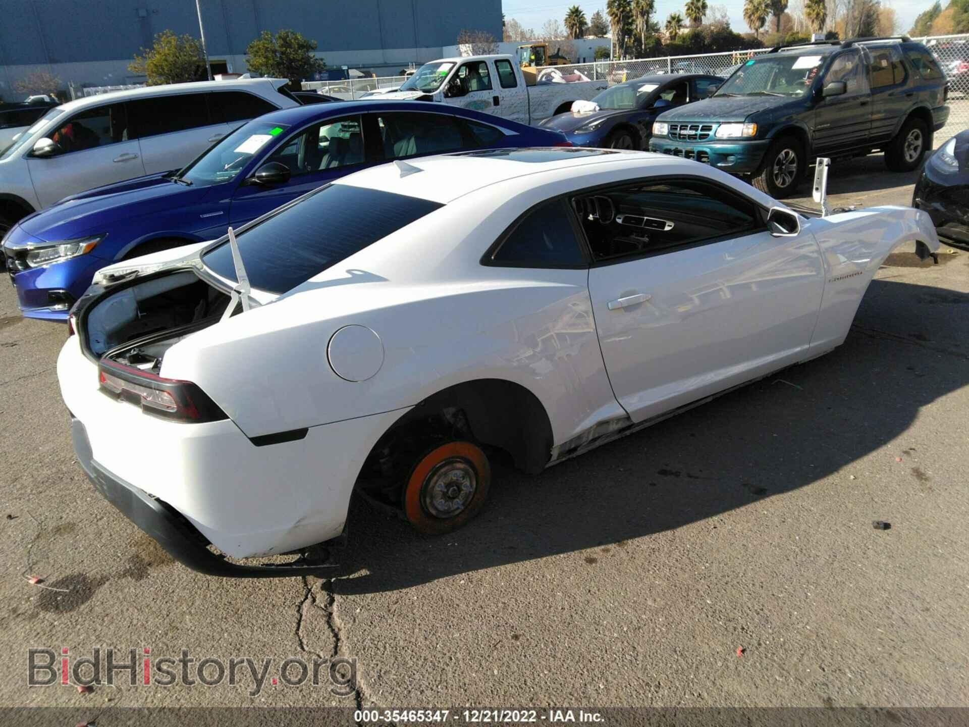 2014 CHEVROLET CAMARO - VIN: 2G1FT1EW2E9140951 - Фото 4