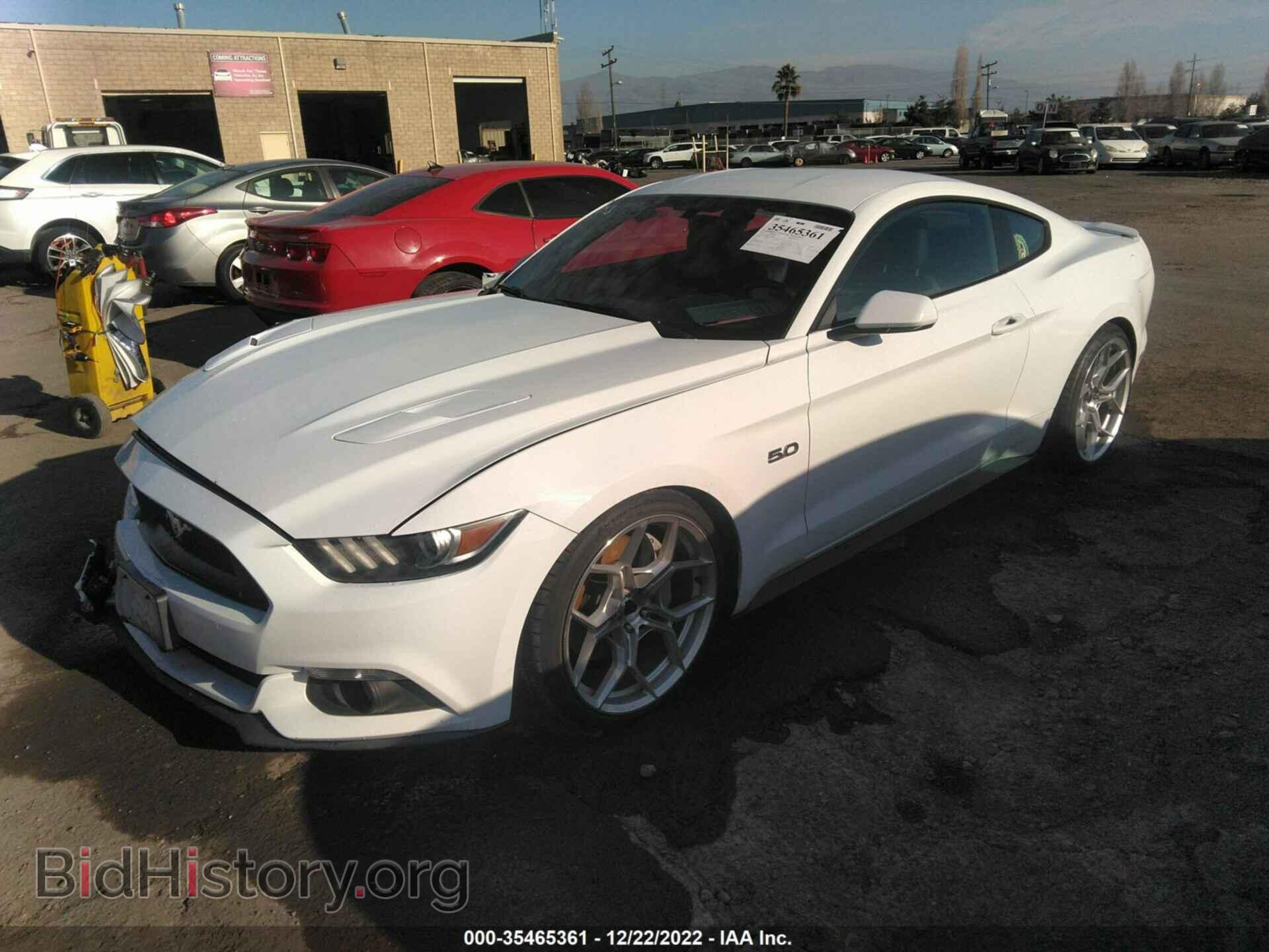 2015 FORD MUSTANG - VIN: 1FA6P8CF1F5345155 - Фото 2
