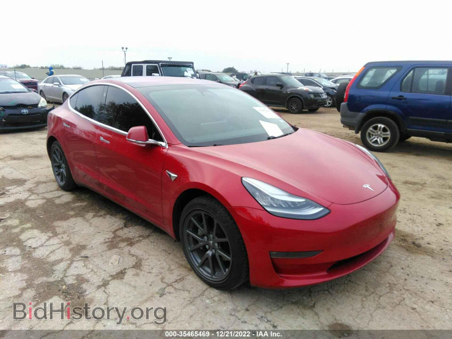 Photo 5YJ3E1EB2JF129875 - TESLA MODEL 3 2018