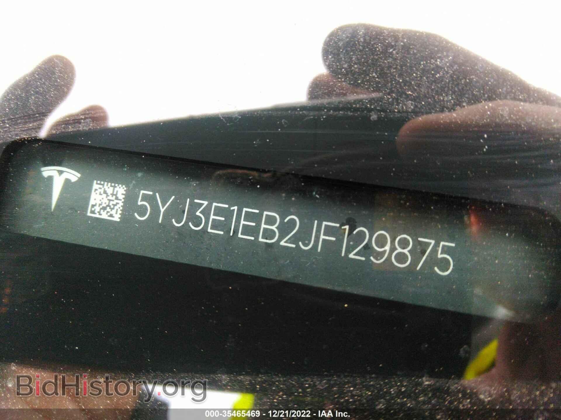 2018 TESLA MODEL 3 - VIN: 5YJ3E1EB2JF129875 - Photo 9