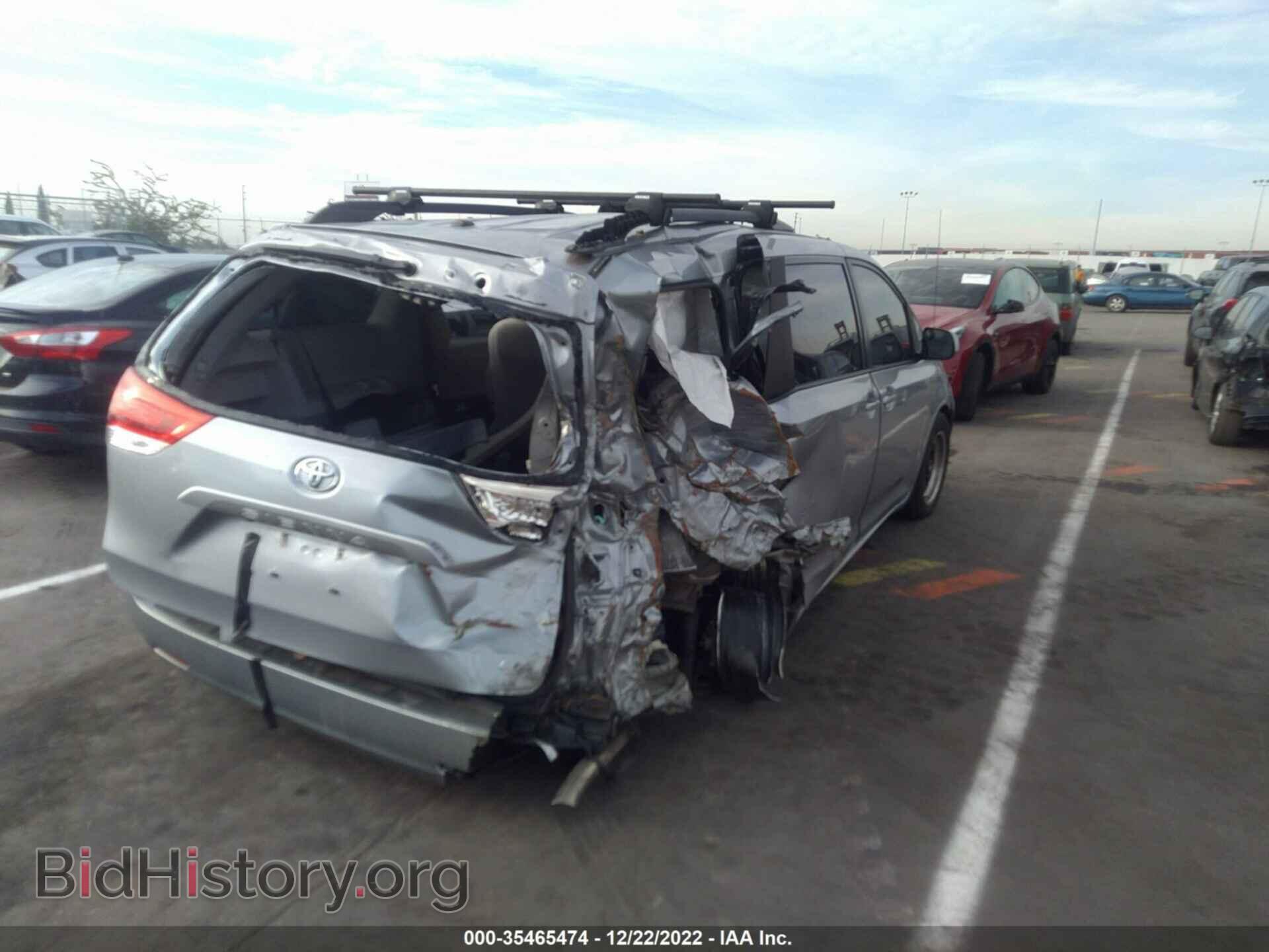 2013 TOYOTA SIENNA - VIN: 5TDKK3DC8DS395721 - Фото 4