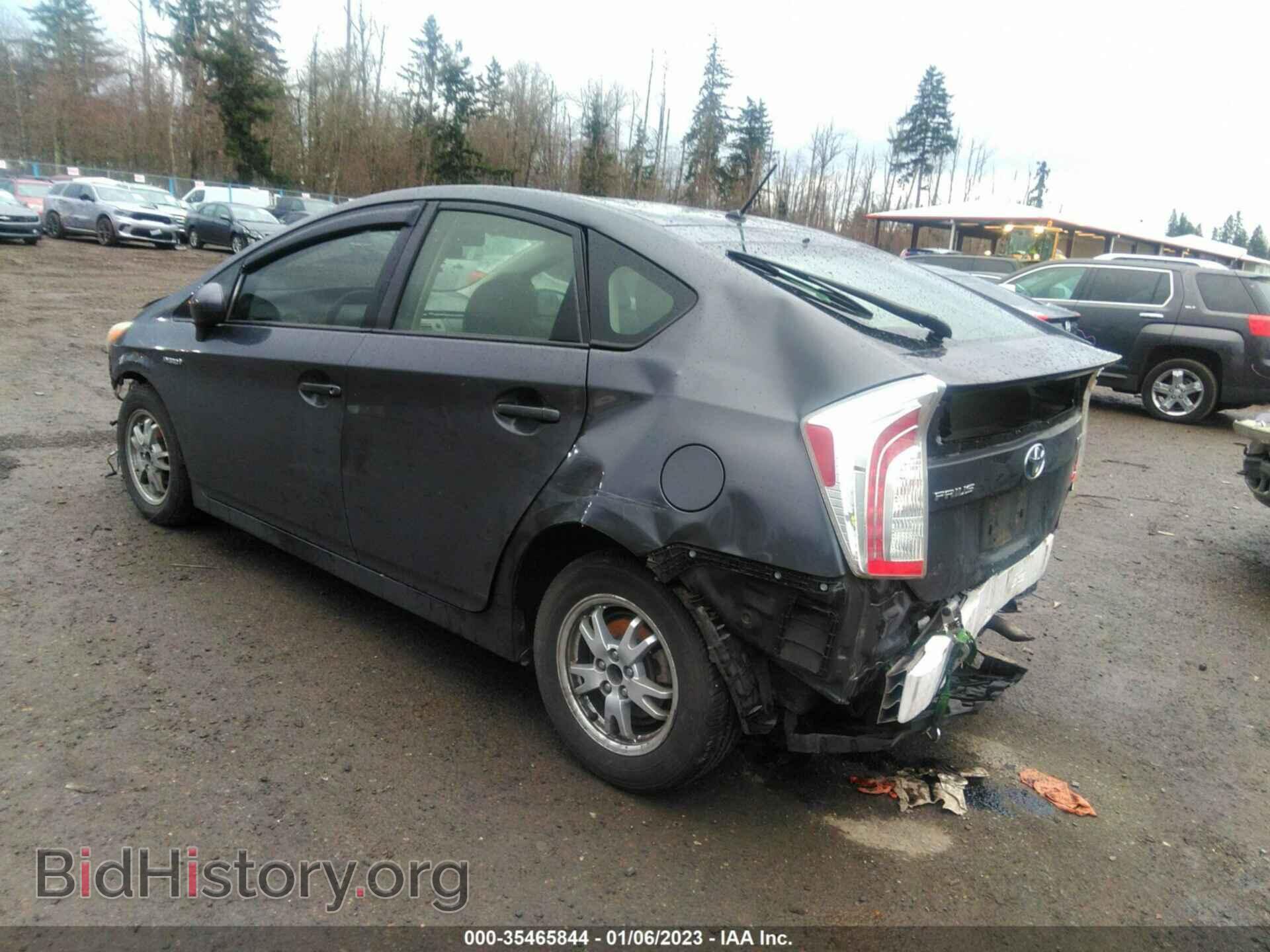 2012 TOYOTA PRIUS - VIN: JTDKN3DU3C5520189 - Фото 3