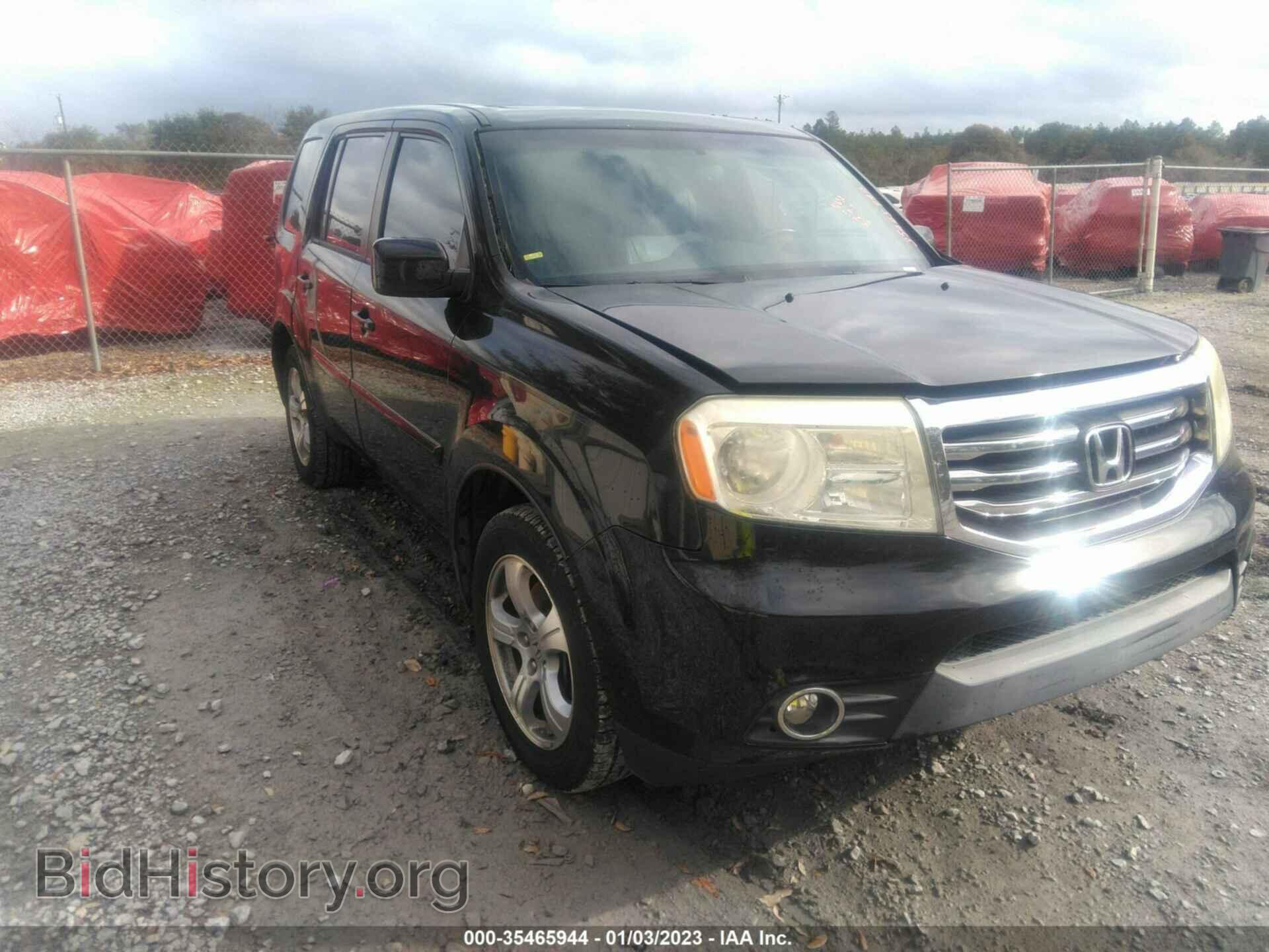 Photo 5FNYF3H55EB028176 - HONDA PILOT 2014