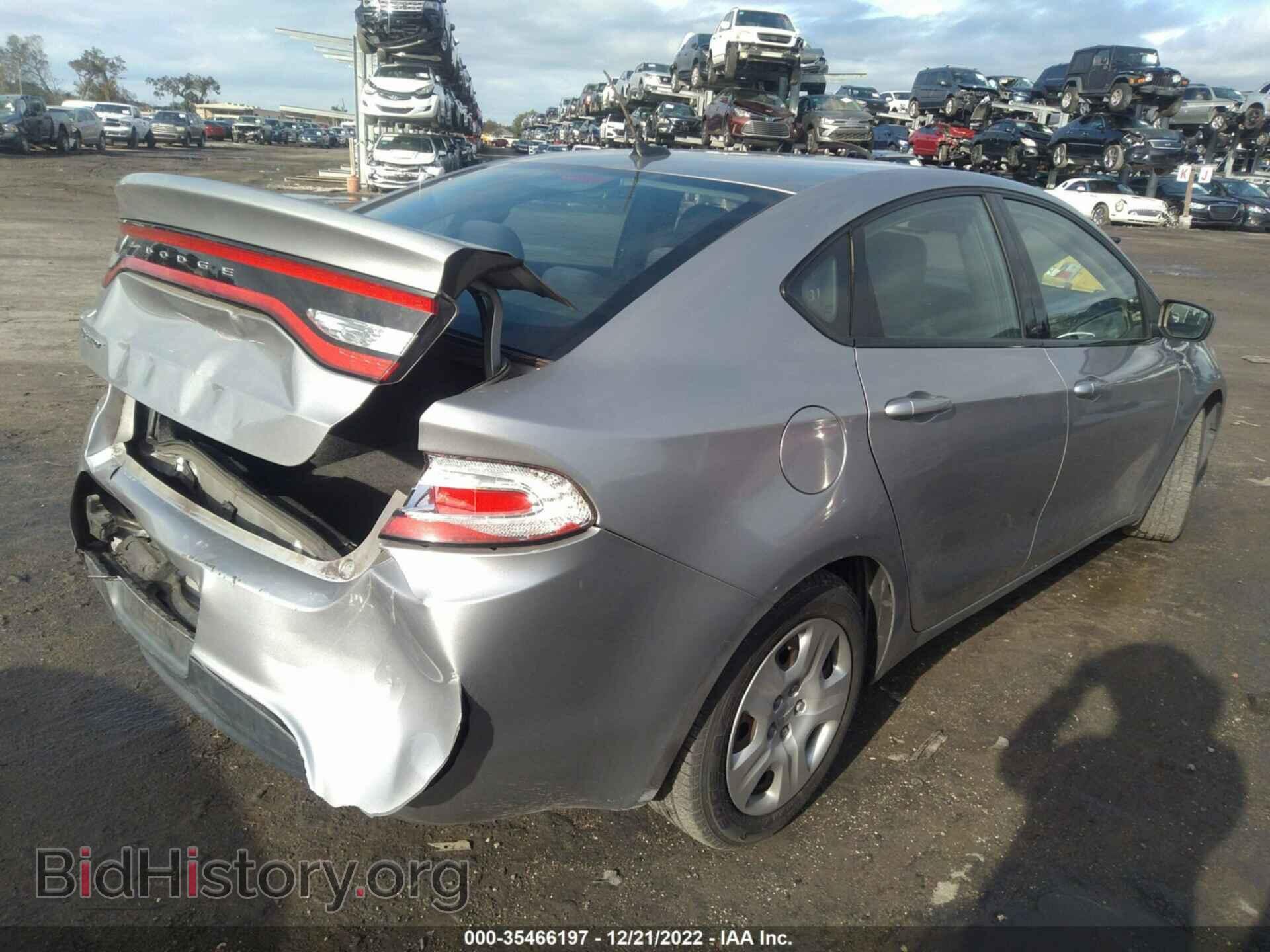2015 DODGE DART - VIN: 1C3CDFAA8FD368766 - Фото 4