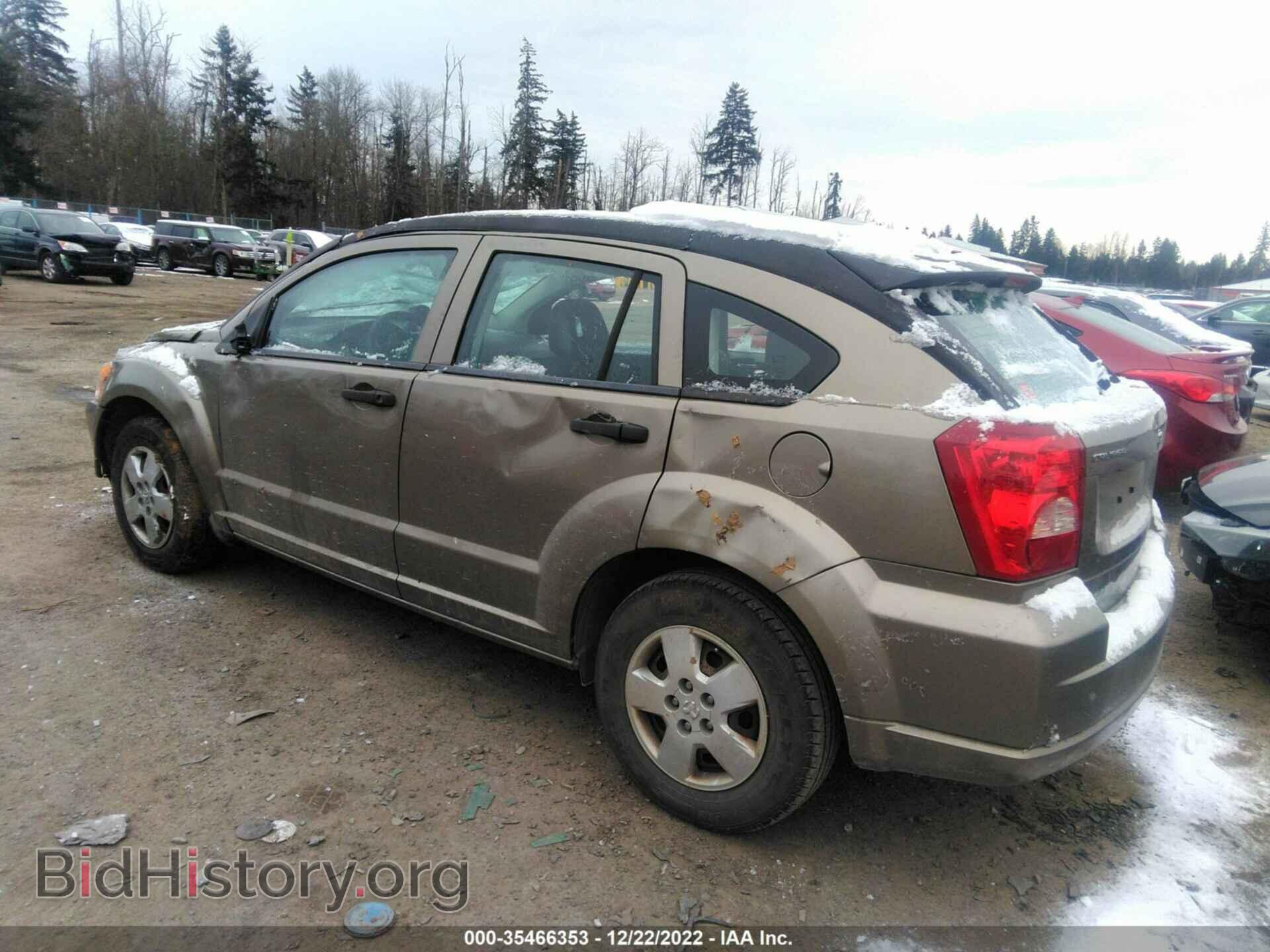 2008 DODGE CALIBER - VIN: 1B3HB28B58D609492 - Фото 3