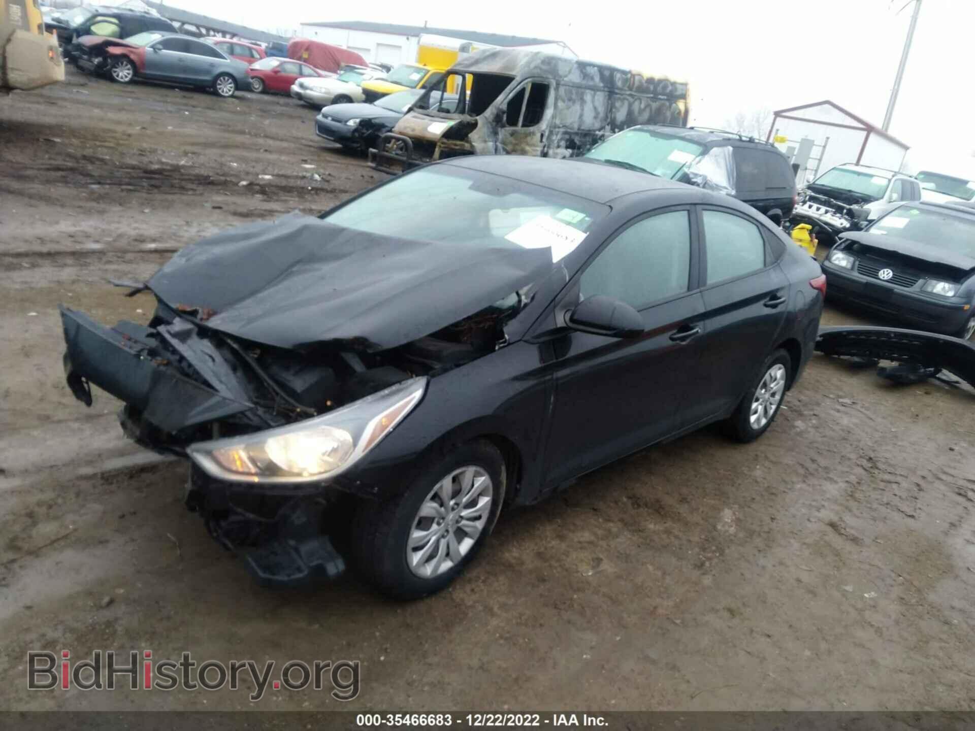 2018 HYUNDAI ACCENT - VIN: 3KPC24A36JE005865 - Фото 2