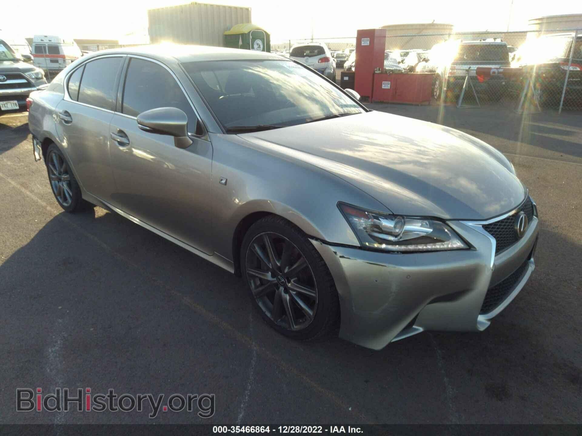 Фотография JTHBE1BL7FA015121 - LEXUS GS 350 2015