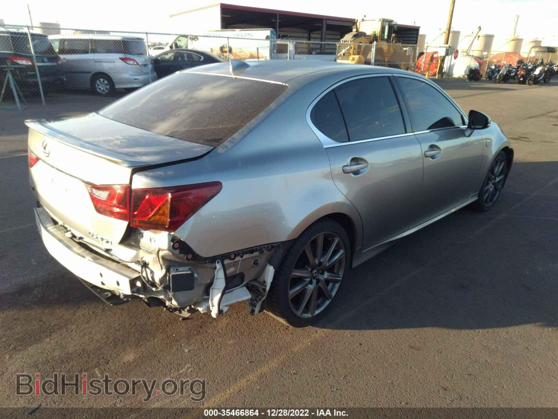 2015 LEXUS GS 350 - VIN: JTHBE1BL7FA015121 - Фото 4