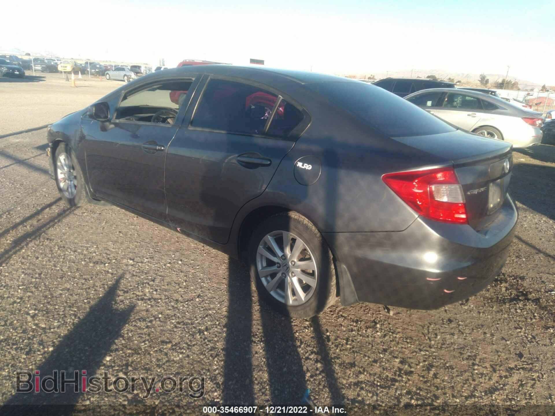 2012 HONDA CIVIC SDN - VIN: 19XFB2F92CE337612 - Фото 3