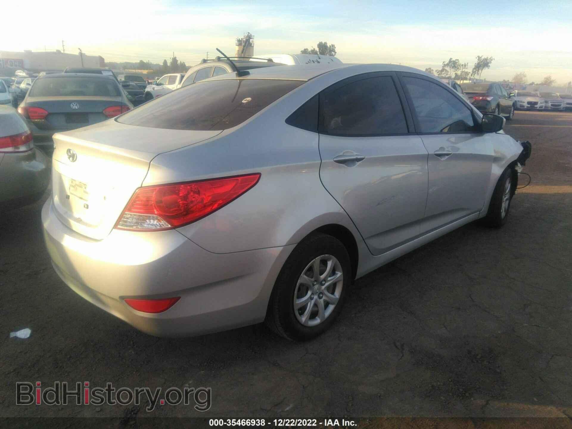 2014 HYUNDAI ACCENT - VIN: KMHCT4AE9EU623232 - Фото 4