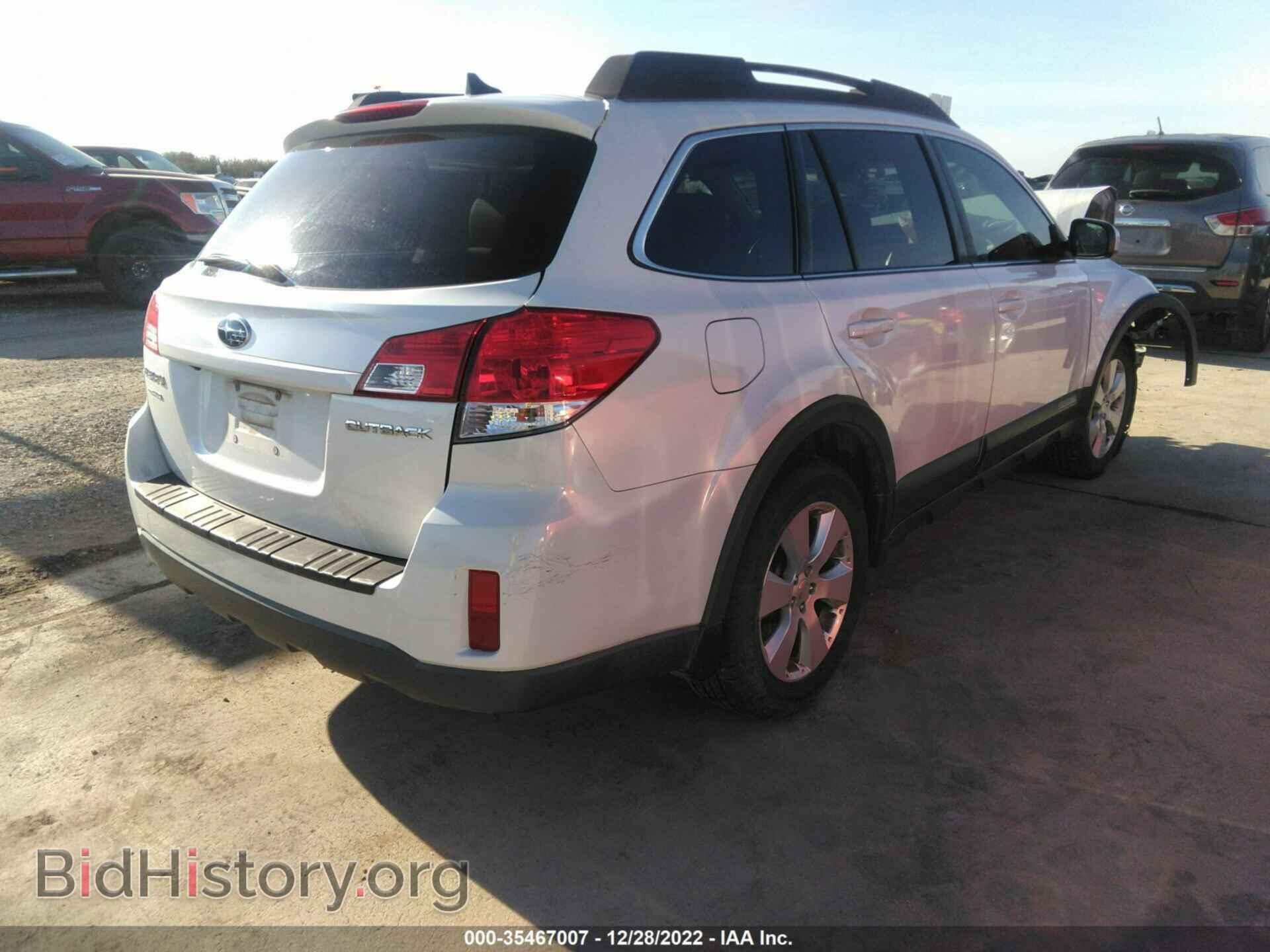 2011 SUBARU OUTBACK - VIN: 4S4BRCLC1B3414021 - Фото 4