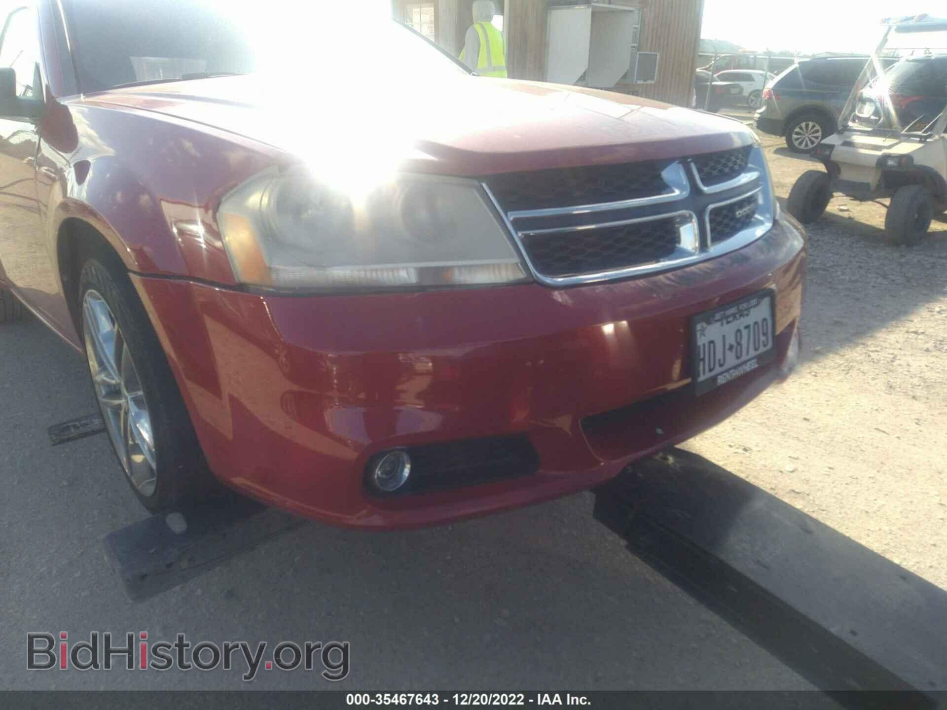 Photo 1C3CDZAB2DN731323 - DODGE AVENGER 2013