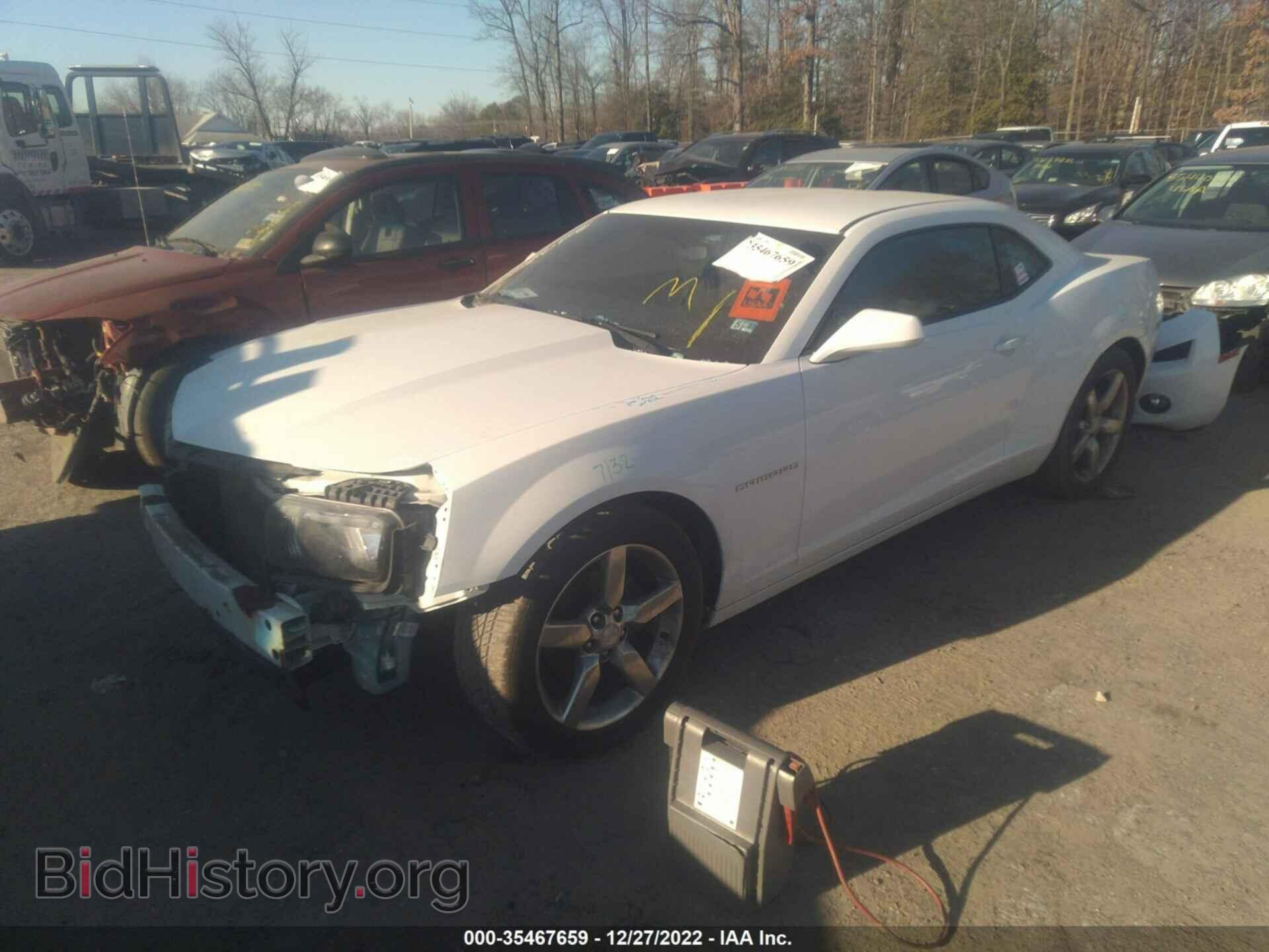 2011 CHEVROLET CAMARO - VIN: 2G1FB1ED2B9206203 - Фото 2