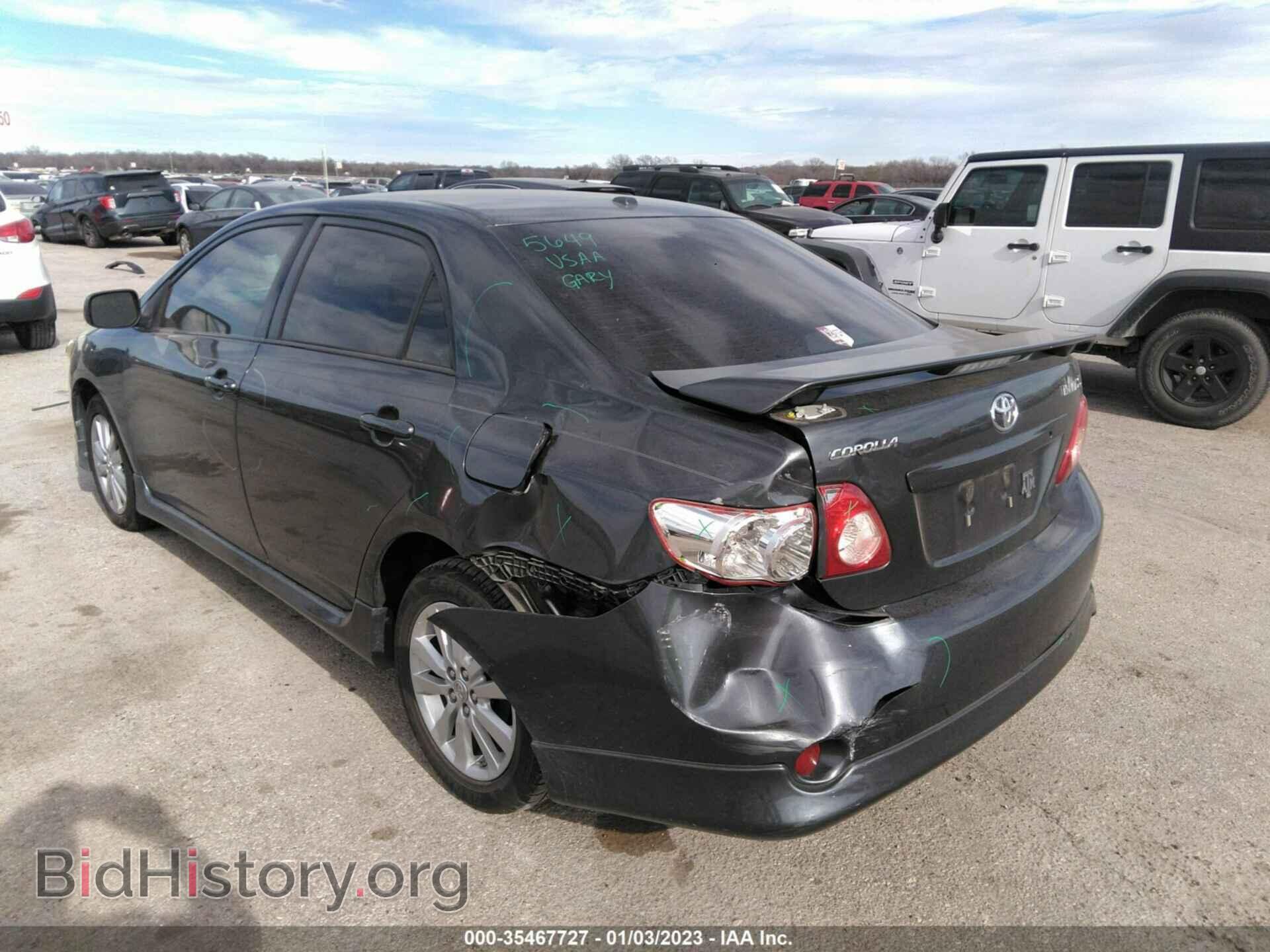 2009 TOYOTA COROLLA - VIN: 1NXBU40EX9Z070607 - Фото 3