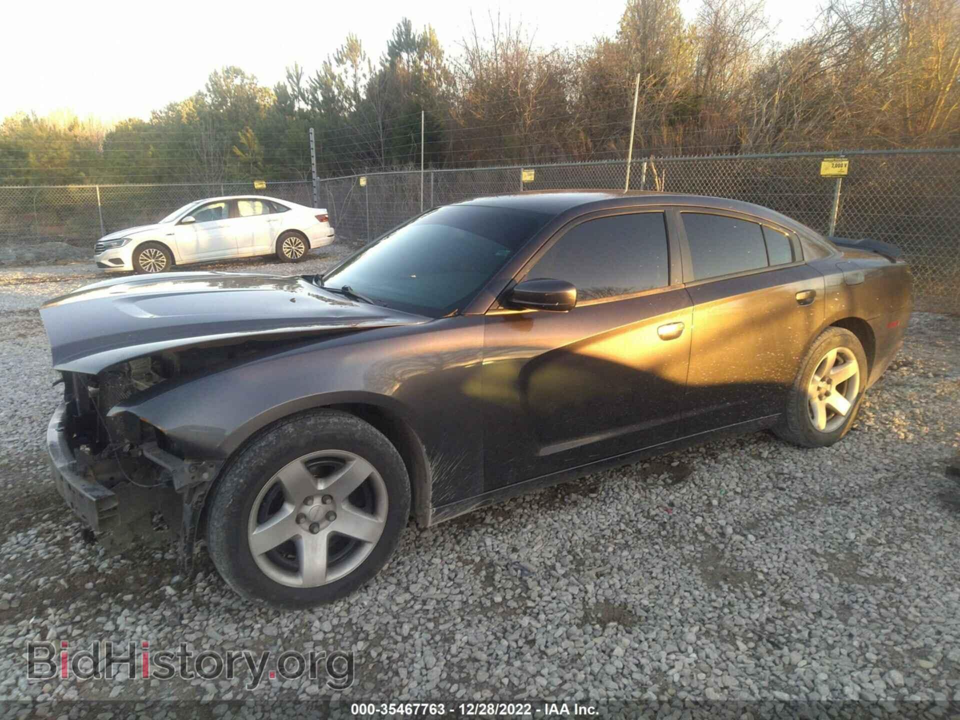 2014 DODGE CHARGER - VIN: 2C3CDXAT2EH368027 - Фото 2