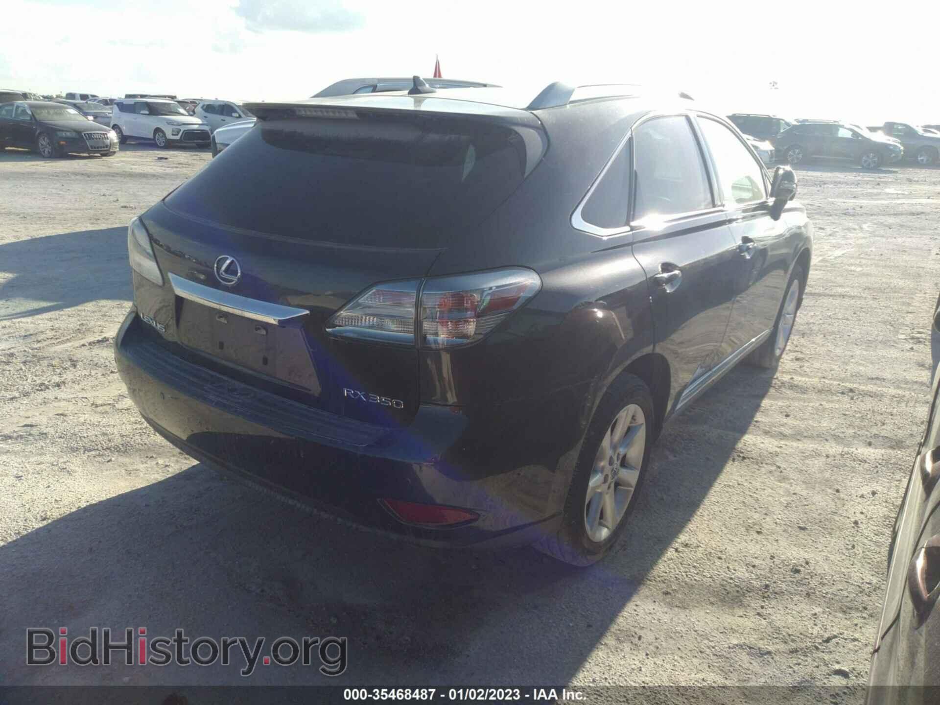 2010 LEXUS RX 350 - VIN: 2T2ZK1BA1AC016353 - Фото 4