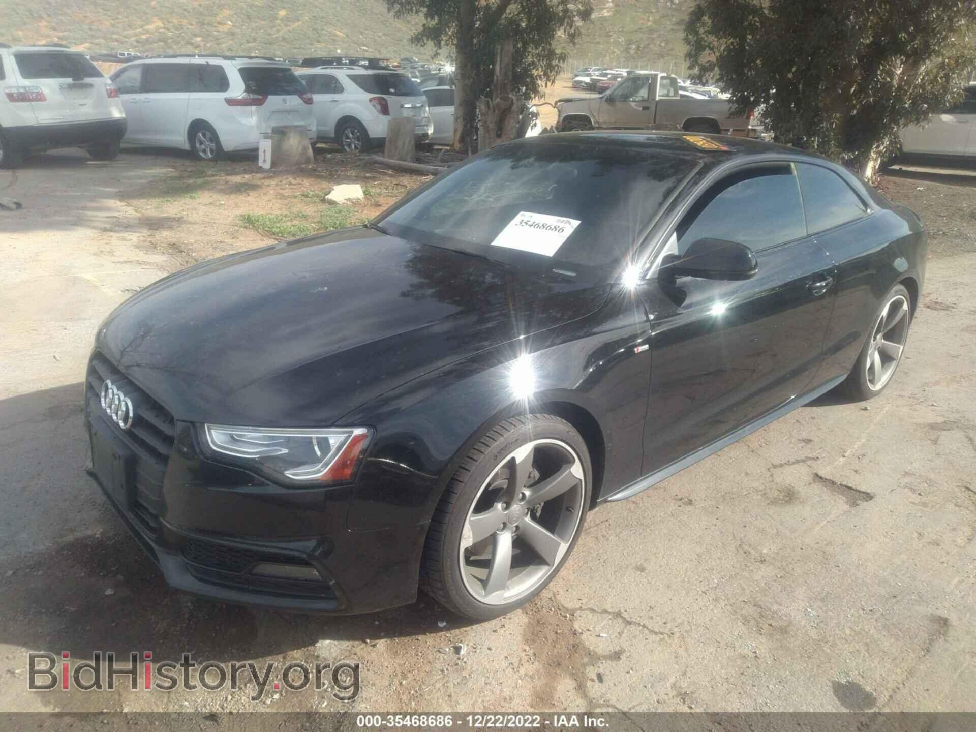 2015 AUDI A5 - VIN: WAUSFAFR1FA024262 - Photo 2