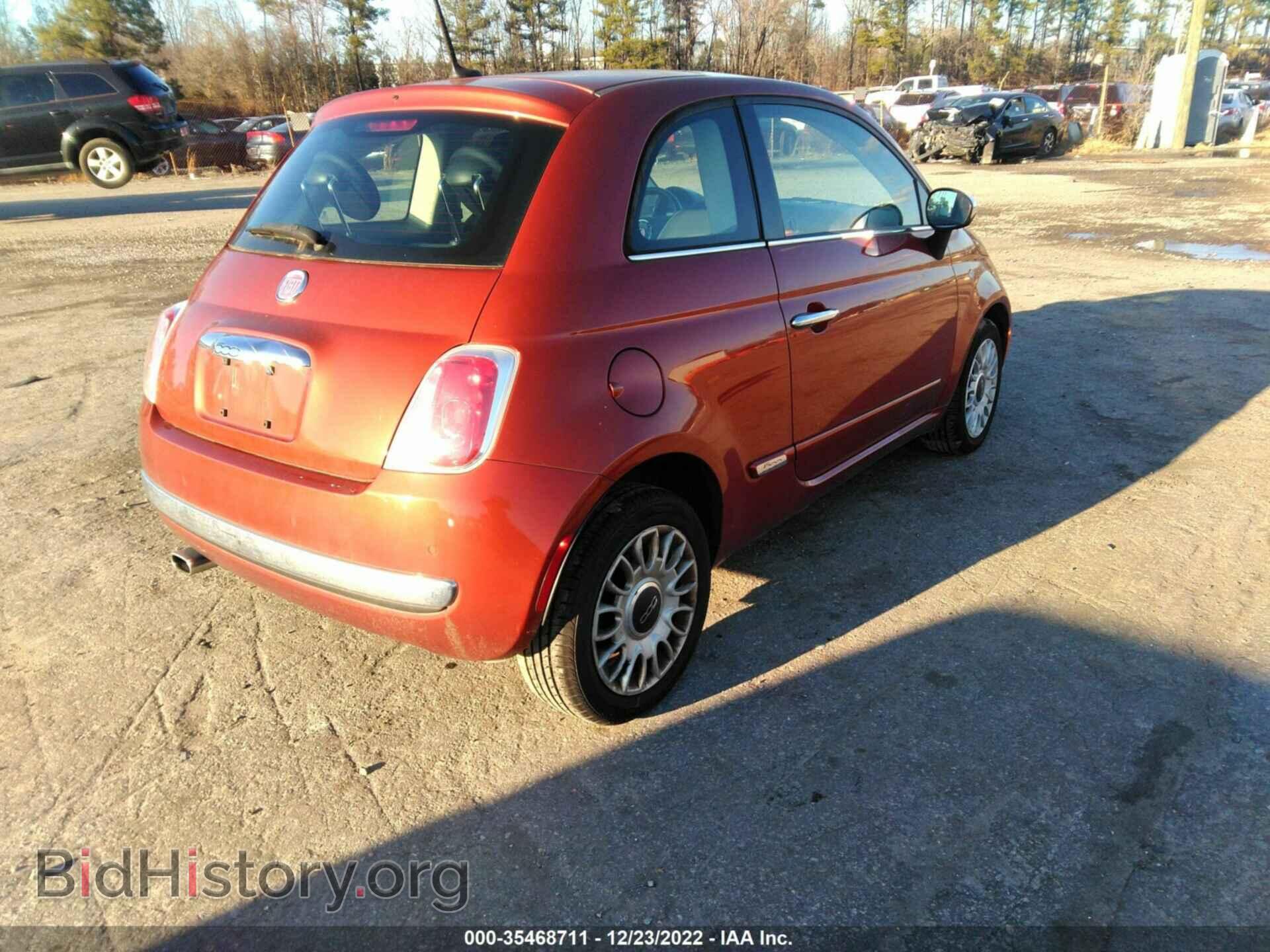 2012 FIAT 500 - VIN: 3C3CFFCR8CT335334 - Фото 4