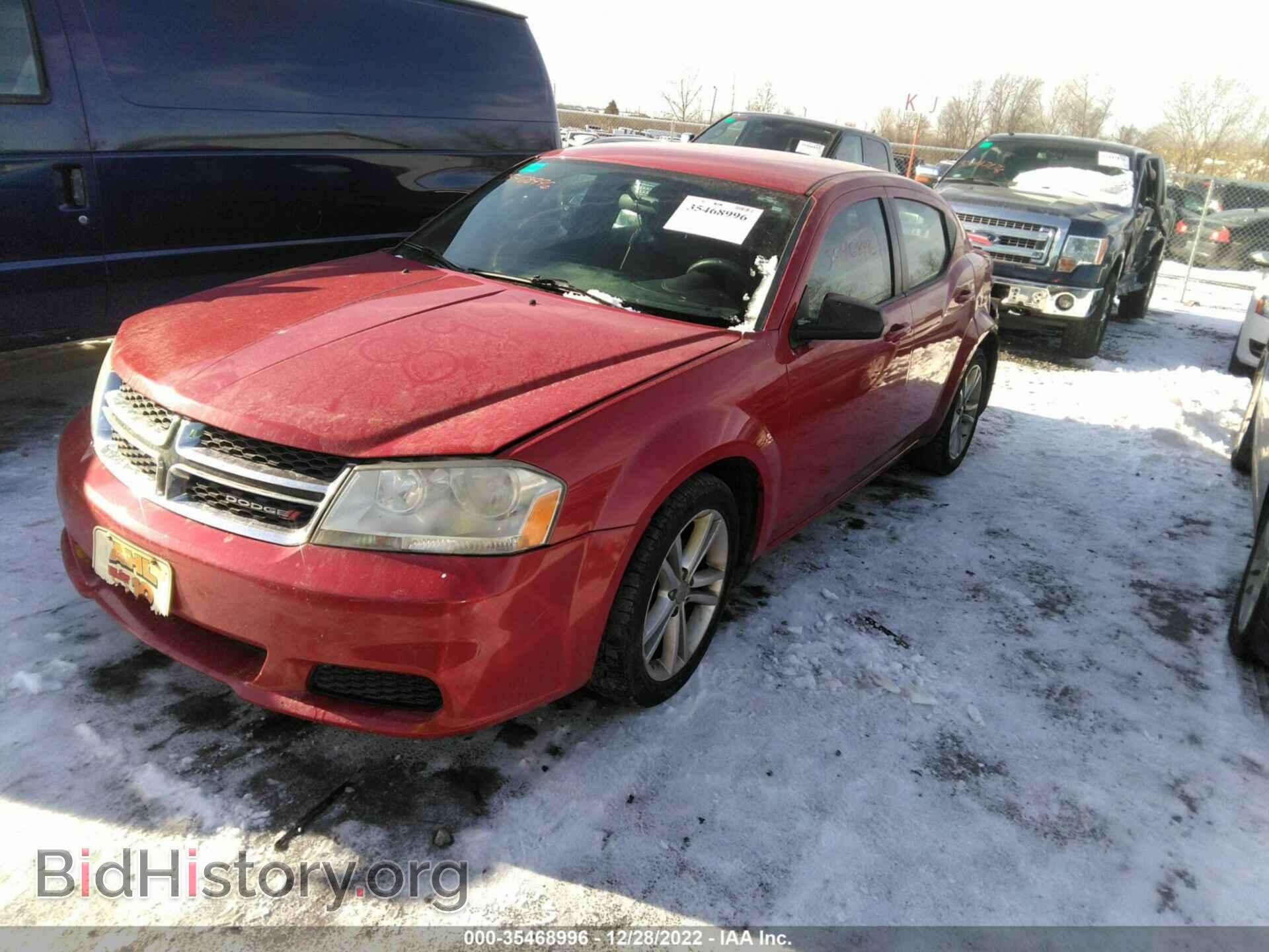 2012 DODGE AVENGER - VIN: 1C3CDZAG7CN281310 - Фото 2