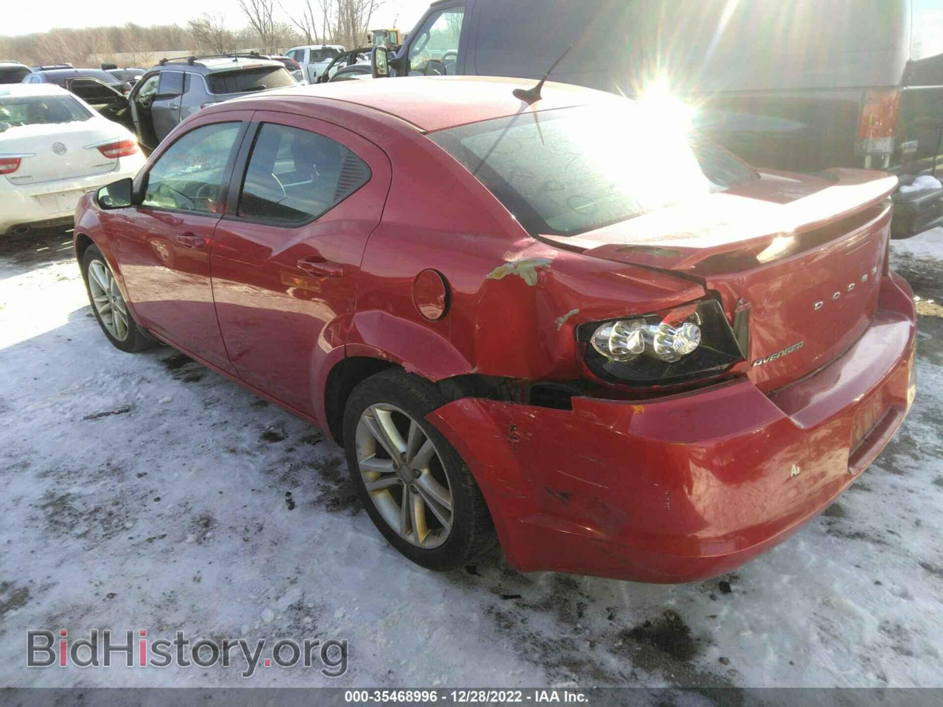 2012 DODGE AVENGER - VIN: 1C3CDZAG7CN281310 - Фото 3