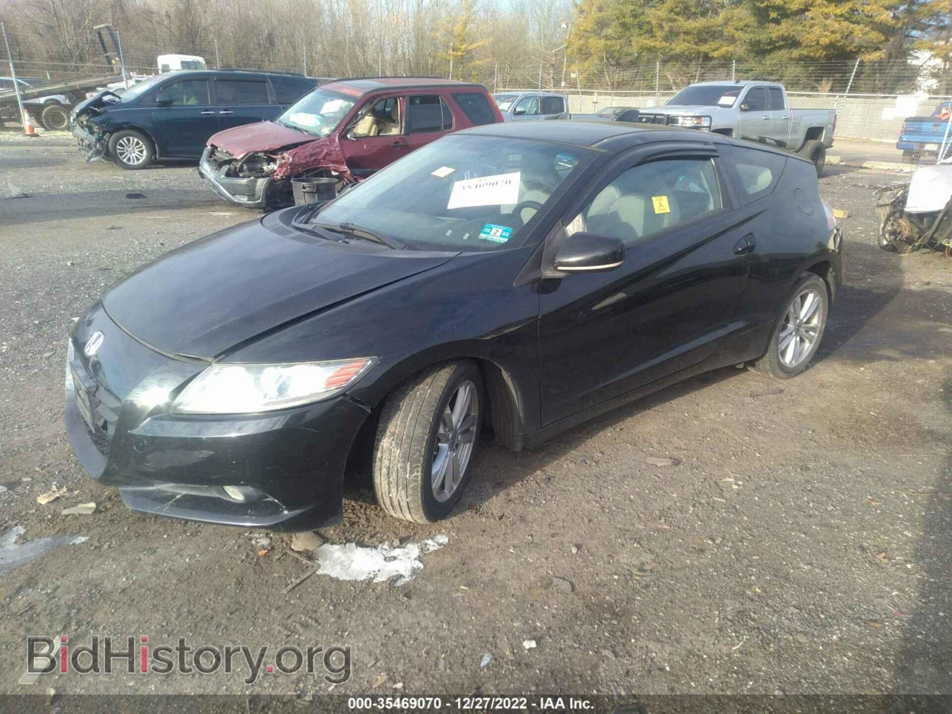 2011 HONDA CR-Z - VIN: JHMZF1D65BS004805 - Фото 2