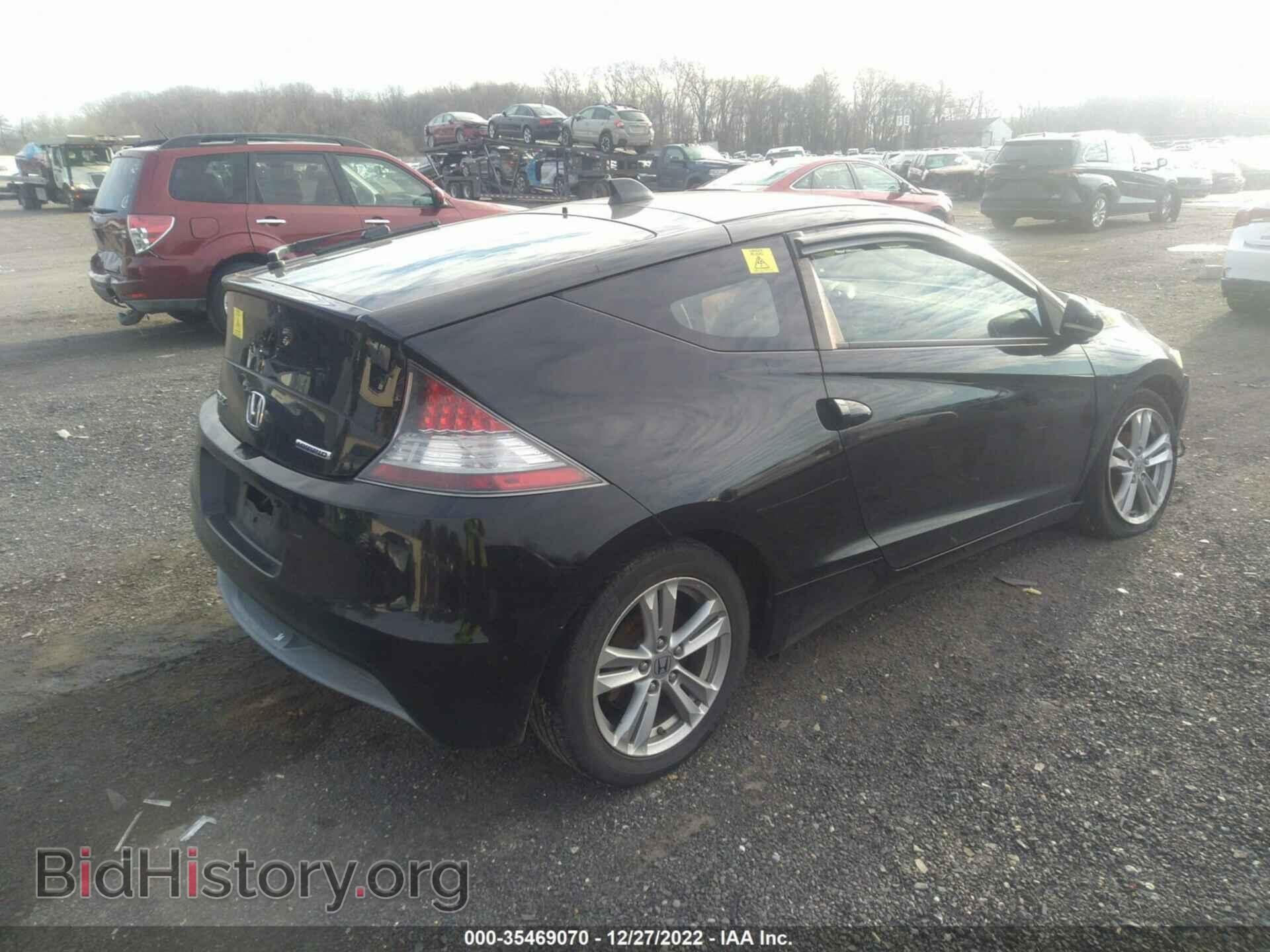 2011 HONDA CR-Z - VIN: JHMZF1D65BS004805 - Фото 4