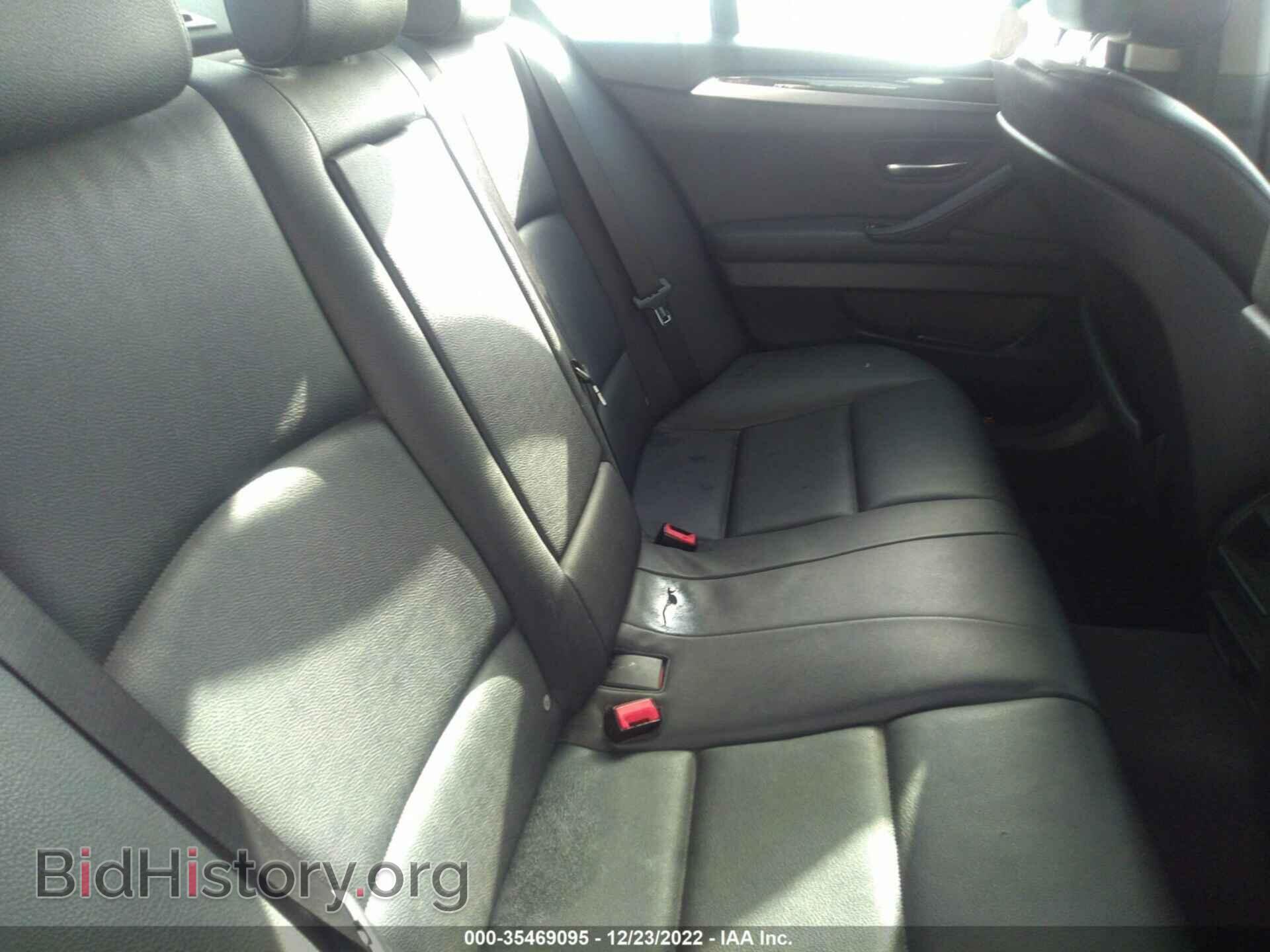 2012 BMW 5 SERIES - VIN: WBAXH5C5XCDW03544 - Фото 8