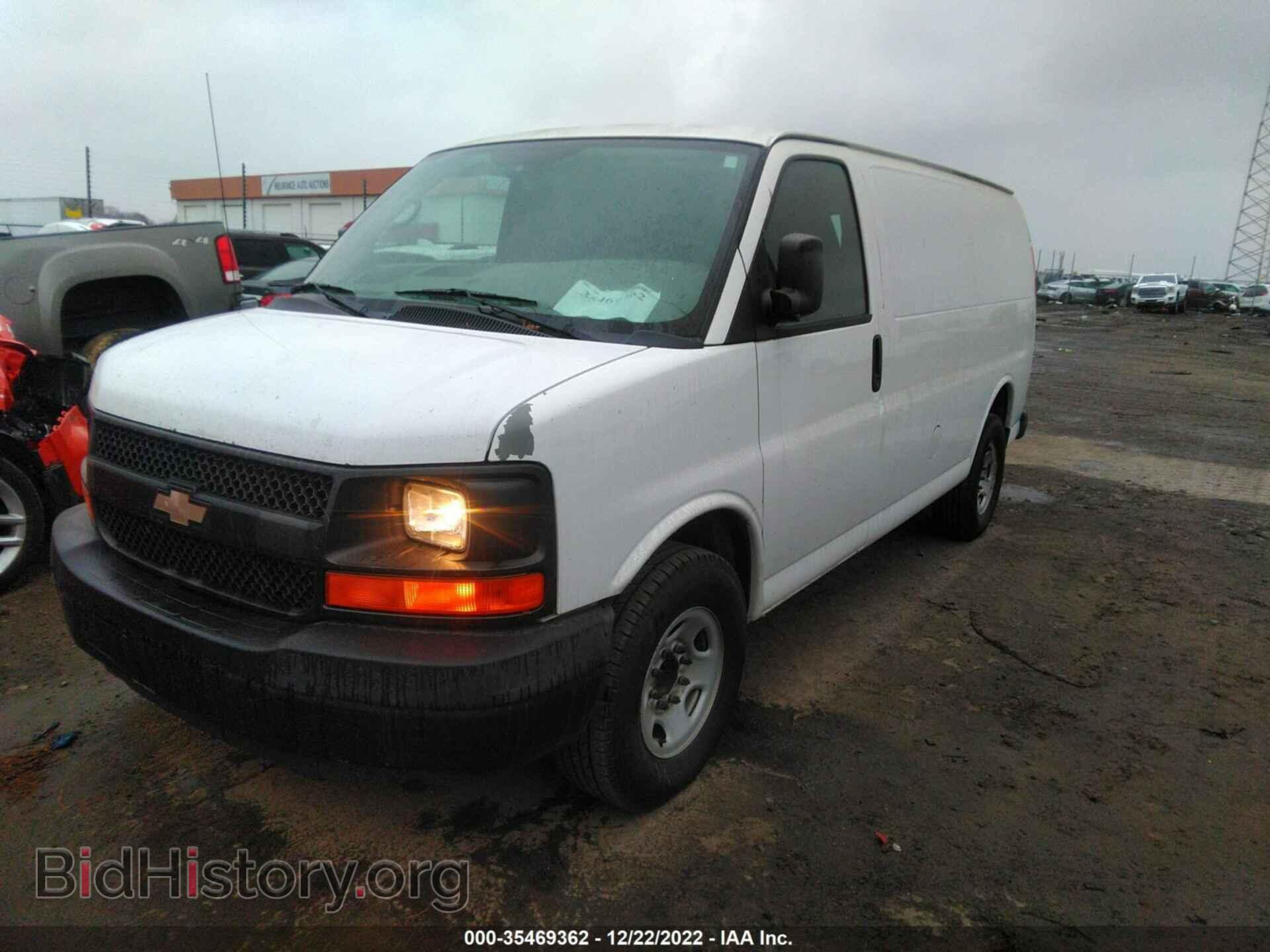 2011 CHEVROLET EXPRESS CARGO VAN - VIN: 1GCWGFFA2B1163741 - Фото 2
