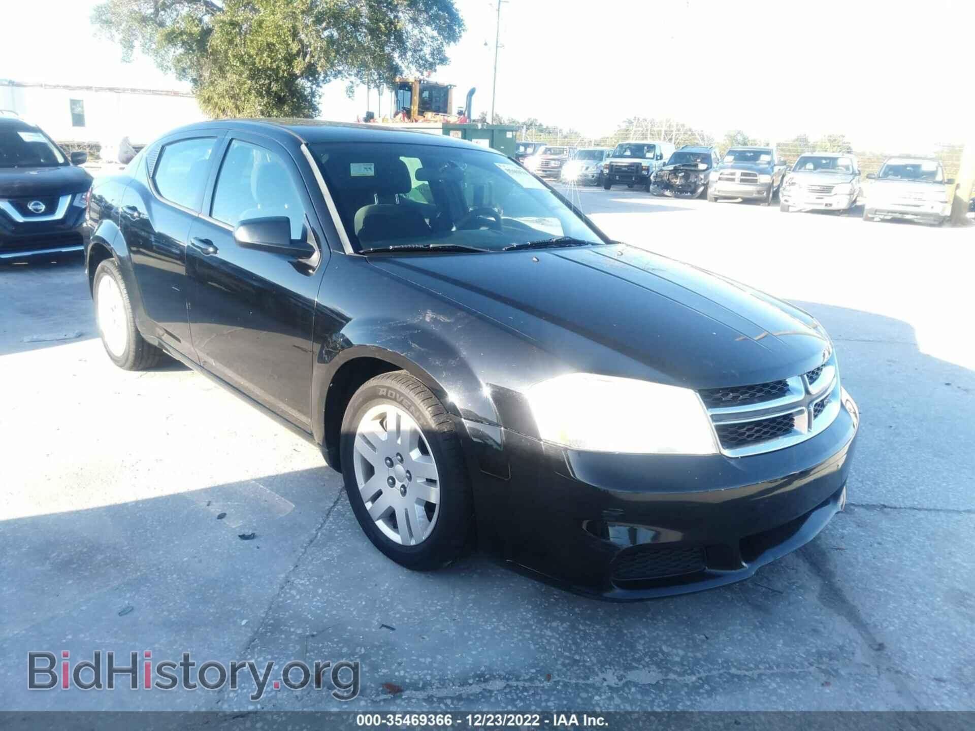 Photo 1C3CDZAG9EN153816 - DODGE AVENGER 2014