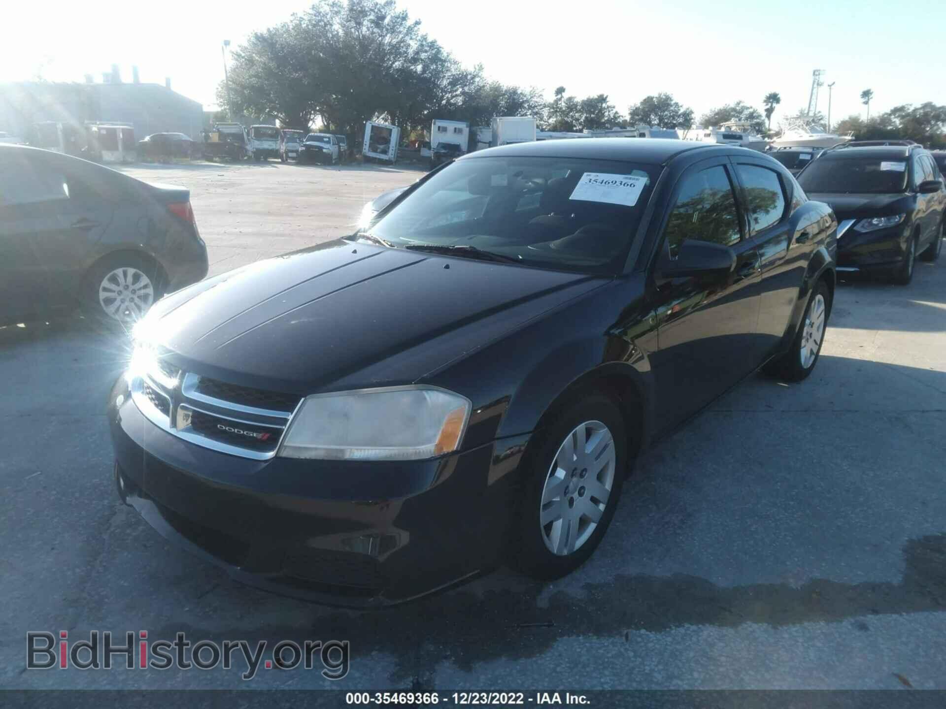 2014 DODGE AVENGER - VIN: 1C3CDZAG9EN153816 - Фото 2