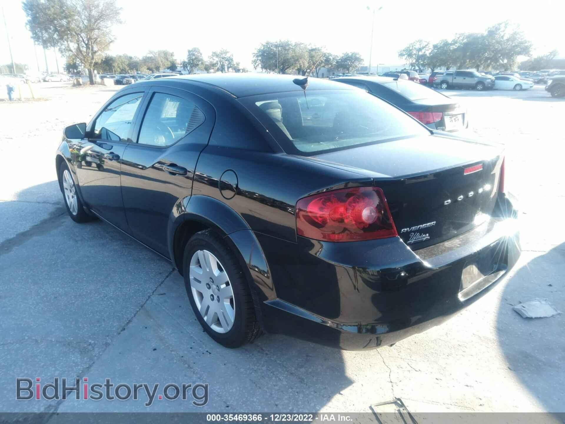 2014 DODGE AVENGER - VIN: 1C3CDZAG9EN153816 - Фото 3