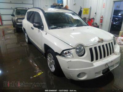 2008 Jeep COMPASS Sport, white — VIN 1J8FT47018D760157, IAAI