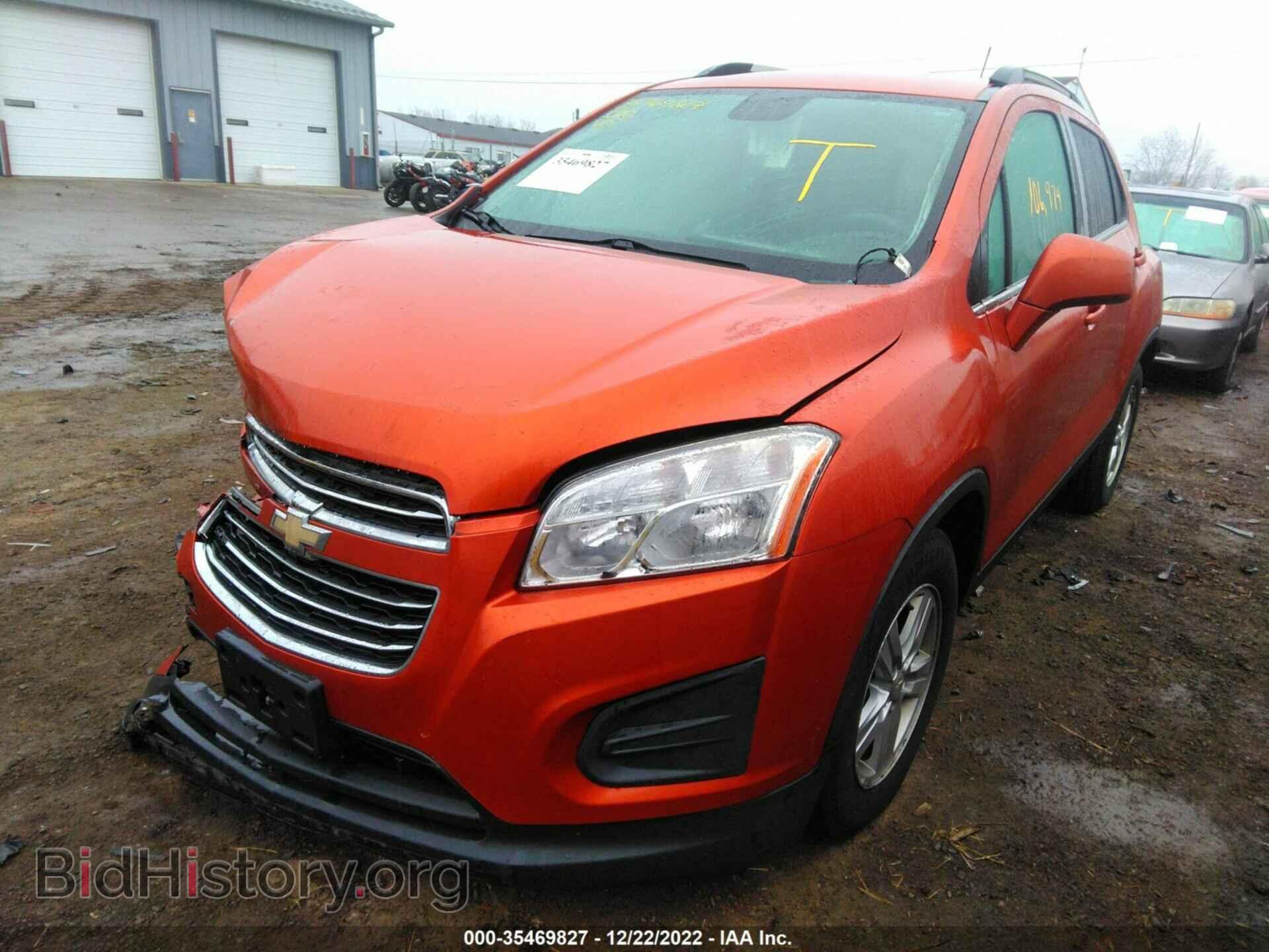 2015 CHEVROLET TRAX - VIN: KL7CJLSB3FB147059 - Фото 2