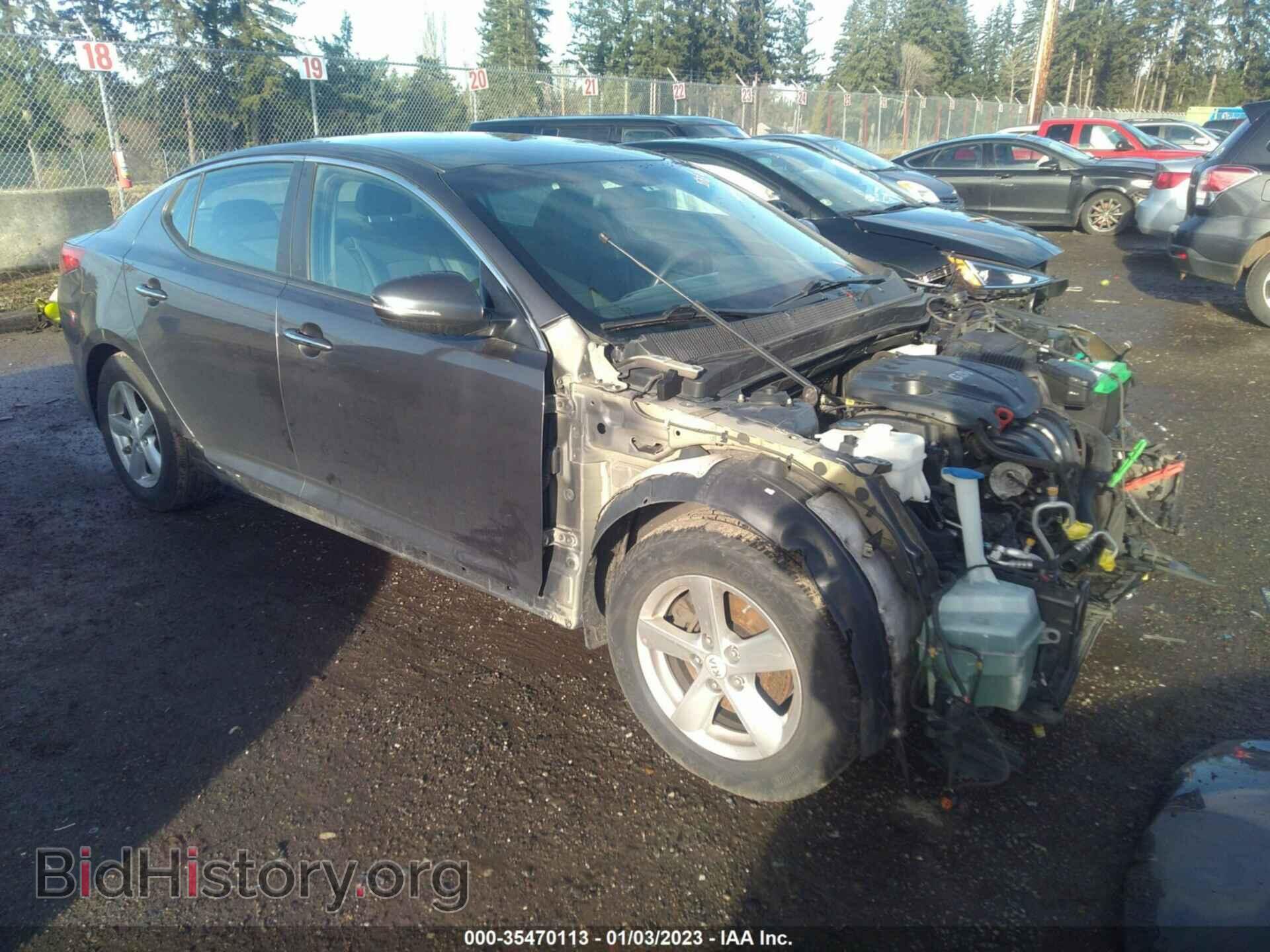 Фотография KNAGM4A77F5644819 - KIA OPTIMA 2015