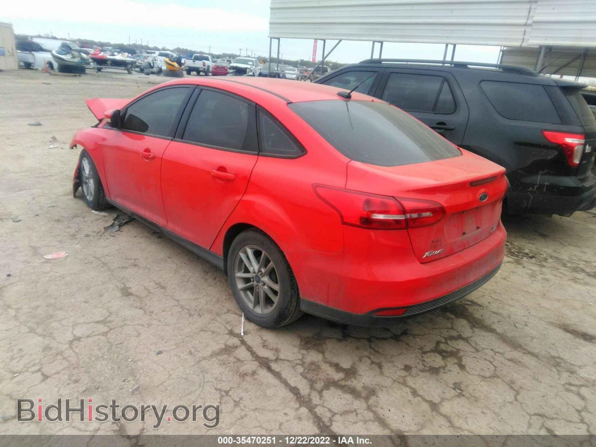 2016 FORD FOCUS - VIN: 1FADP3F25GL205058 - Фото 3
