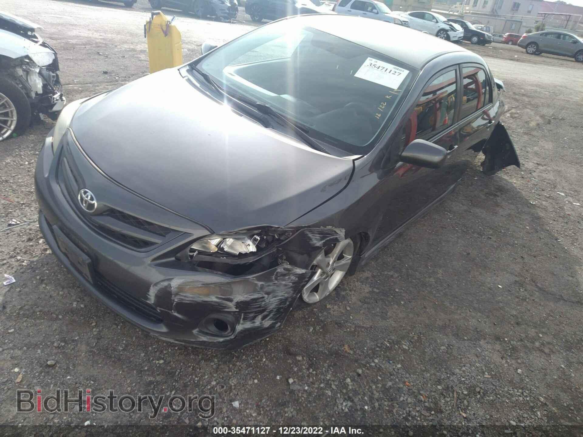 2011 TOYOTA COROLLA - VIN: 2T1BU4EE0BC656393 - Фото 2