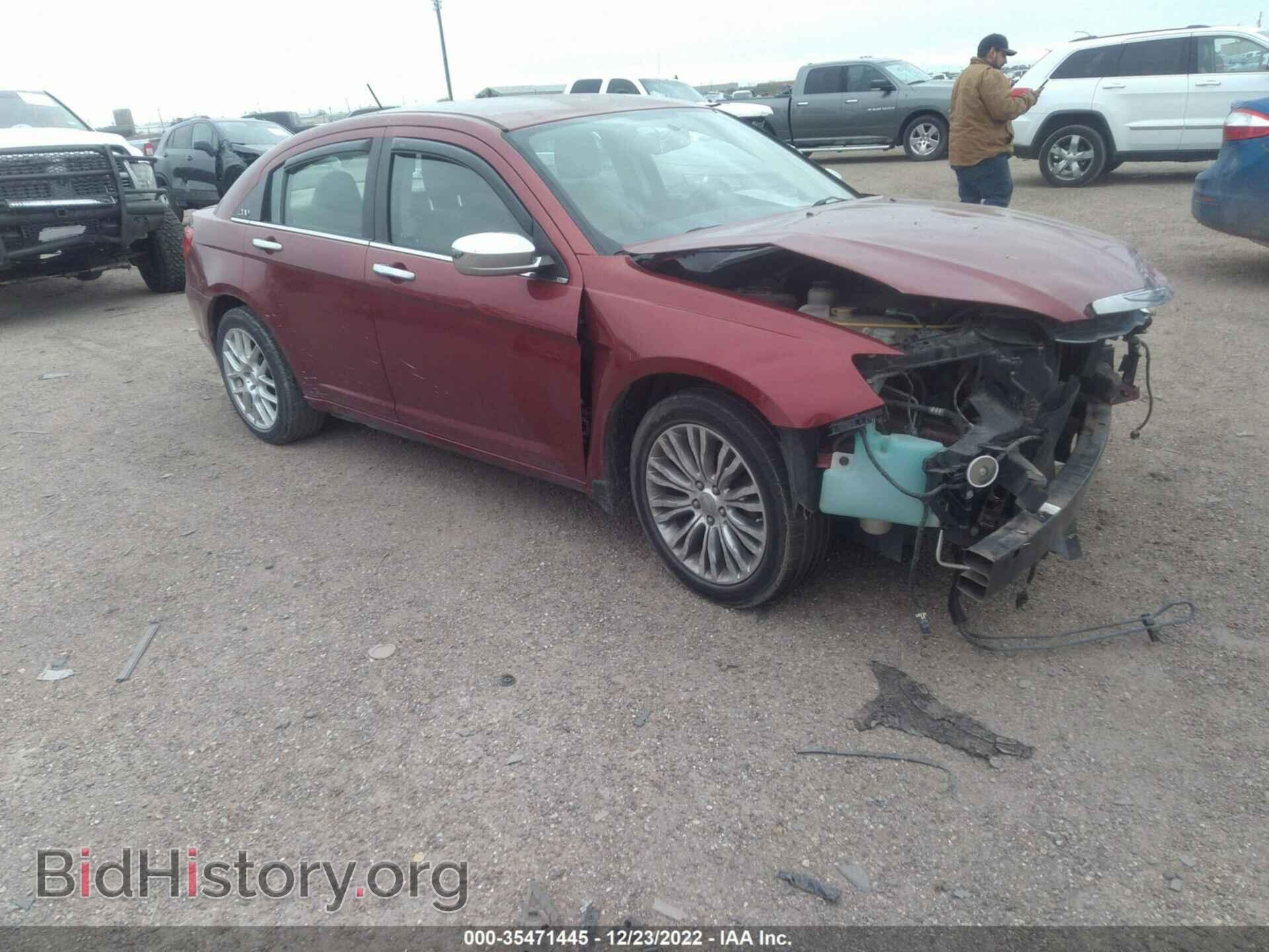 Фотография 1C3CCBCB2CN143489 - CHRYSLER 200 2012